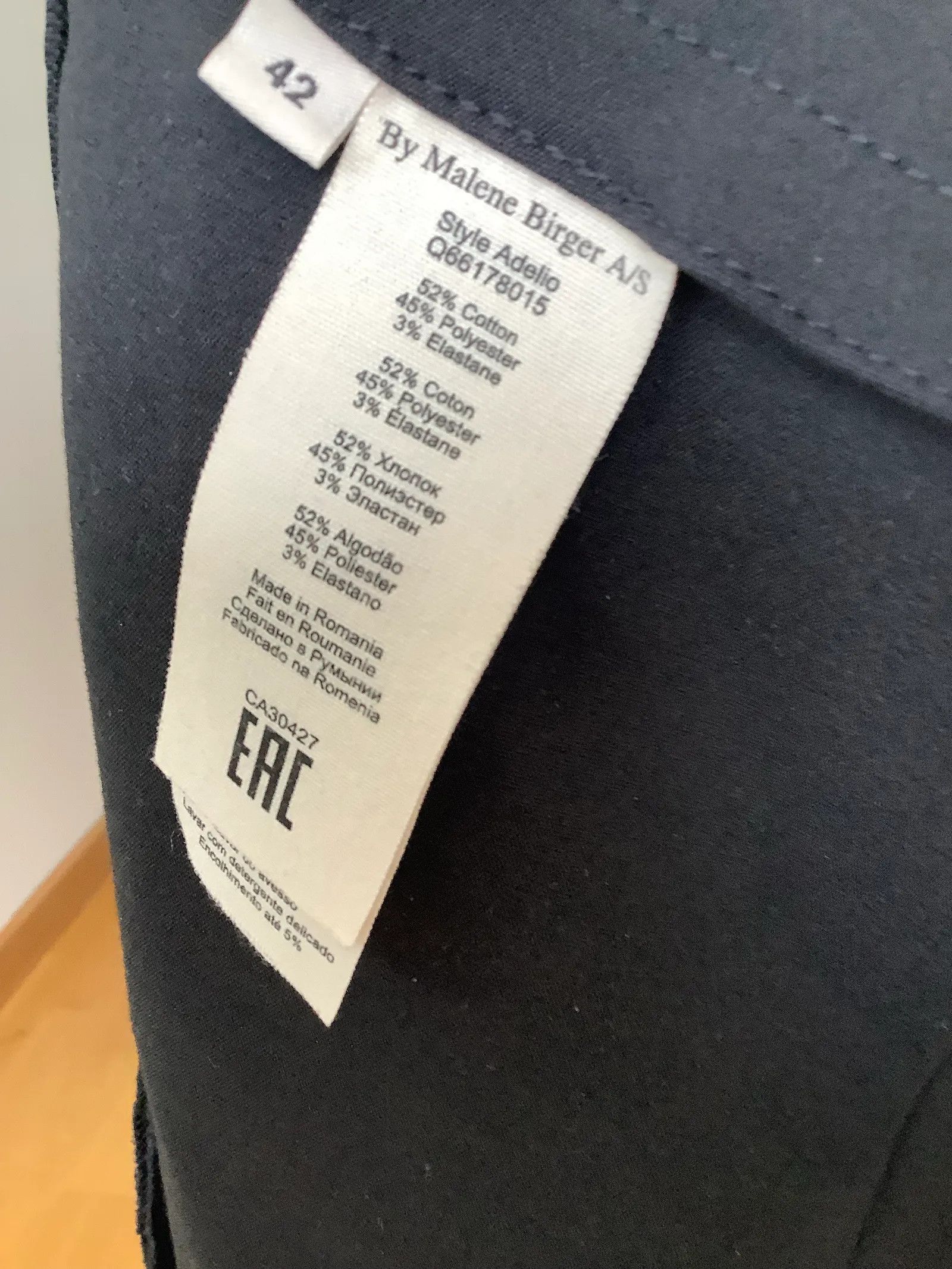 By Malene Birger By Malene Birger Style Adelio Pants Size 30" / US 8 / IT 44 - 2 Thumbnail