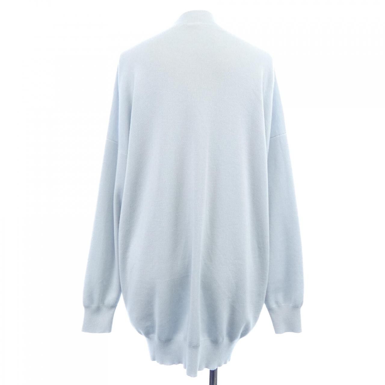 Hermes Hermes Hermes EX-LIBRIS Silk Cashmere Cardigan Others Tops DUTY FREE for USA Size ONE SIZE - 2 Thumbnail