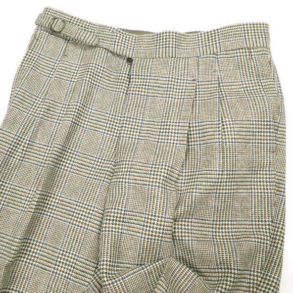 Other Other IGARASHI TROUSERS GLEN PLAID WOOL Trouser Others Pants DUTY FREE for USA Size ONE SIZE - 3 Thumbnail