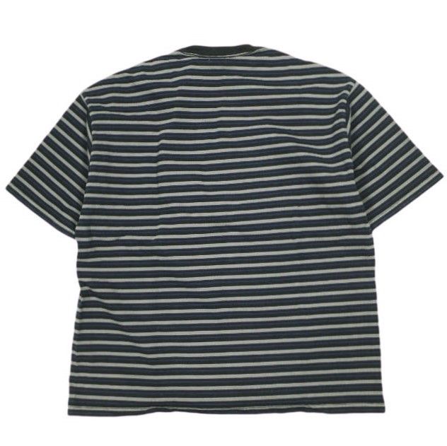 Other Steven Alan 21//MVS BORDER CREW NECK TEE Cotton T-shirt Cotton T-Shirts 8117-199-0392 DUTY FREE for USA