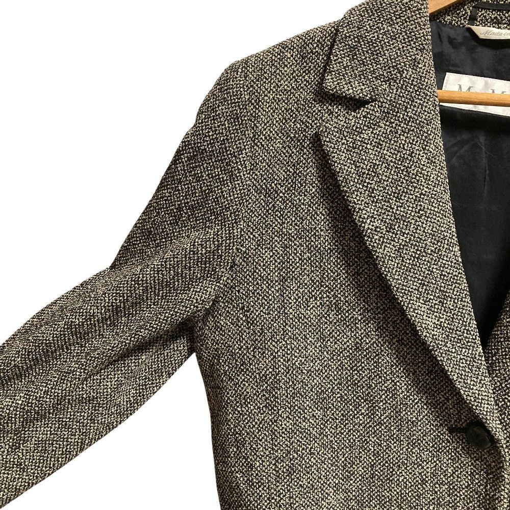 Max Mara MaxMara Max Mara Chestnut Button Wool Coat Others Outerwear DUTY FREE for USA Size ONE SIZE - 2 Thumbnail
