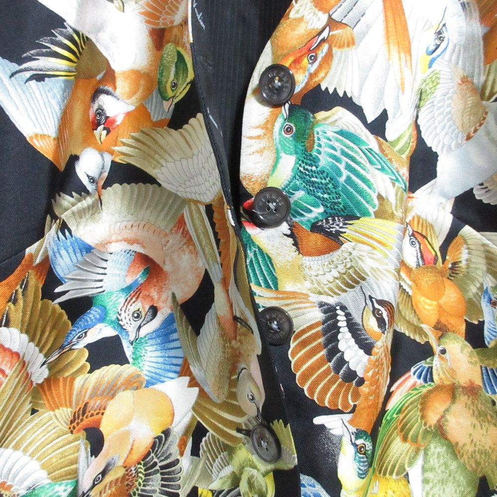 Hermes Hermes Hermès Bird Print Silk Vest 40 Others Tops DUTY FREE for USA Size ONE SIZE - 11 Thumbnail