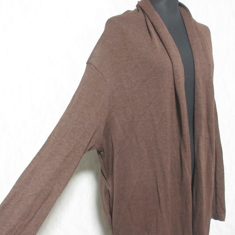 Other Other 45R Gima Knit Long Cardigan Cotton Tops 5078029 DUTY FREE for USA Size ONE SIZE - 4 Thumbnail