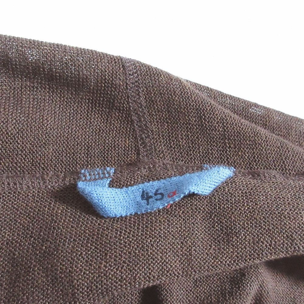 Other Other 45R Gima Knit Long Cardigan Cotton Tops 5078029 DUTY FREE for USA Size ONE SIZE - 5 Thumbnail