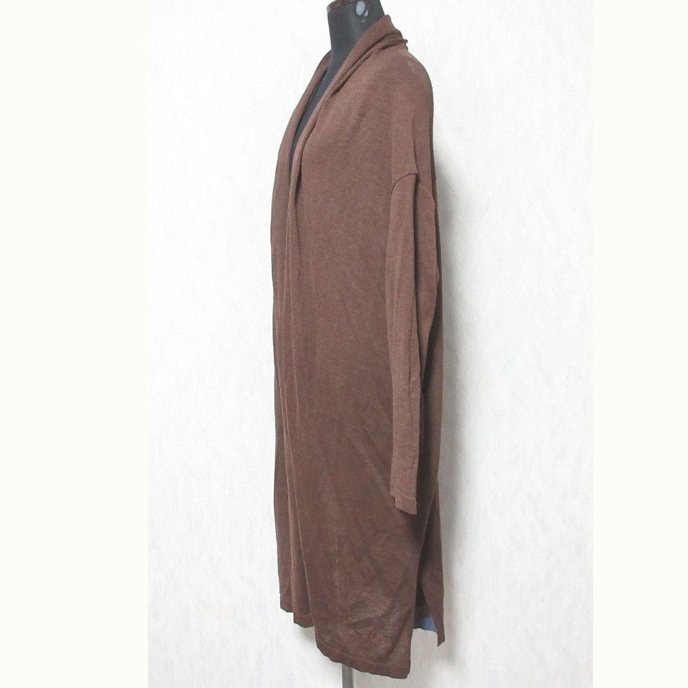 Other Other 45R Gima Knit Long Cardigan Cotton Tops 5078029 DUTY FREE for USA Size ONE SIZE - 3 Thumbnail
