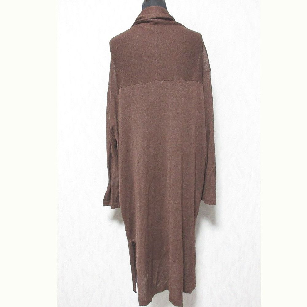 Other Other 45R Gima Knit Long Cardigan Cotton Tops 5078029 DUTY FREE for USA Size ONE SIZE - 2 Thumbnail