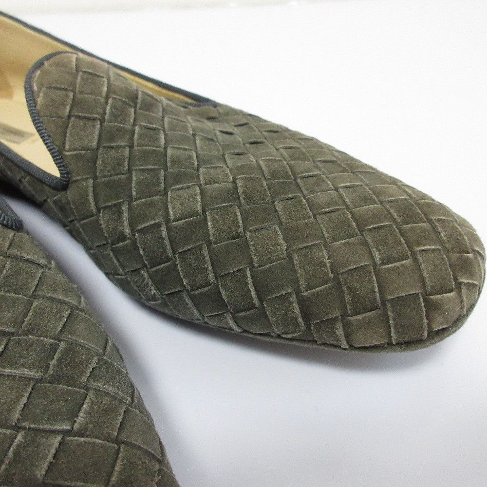 Bottega Veneta Bottega Veneta Bottega Veneta Intrecciato Leather Slip-on Leather Shoes DUTY FREE for USA Size ONE SIZE - 10 Thumbnail