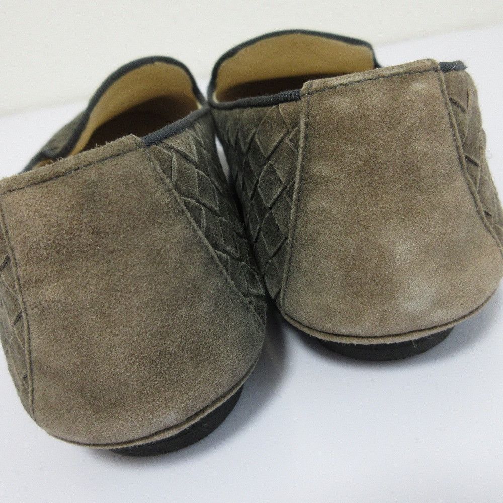 Bottega Veneta Bottega Veneta Bottega Veneta Intrecciato Leather Slip-on Leather Shoes DUTY FREE for USA Size ONE SIZE - 11 Thumbnail