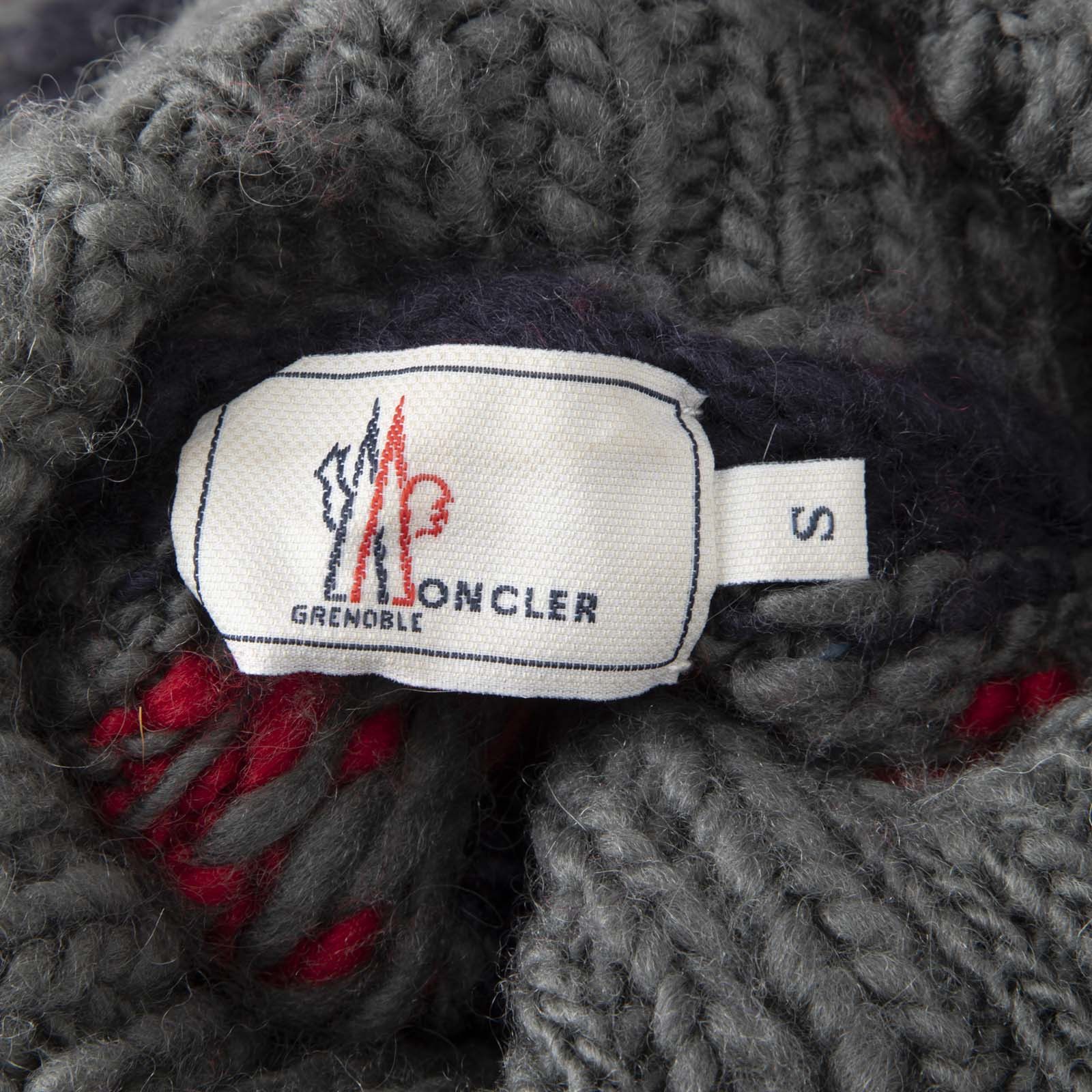 Moncler Abstract Wool Knit Turtleneck Jumper Size M / US 6-8 / IT 42-44 - 5 Thumbnail