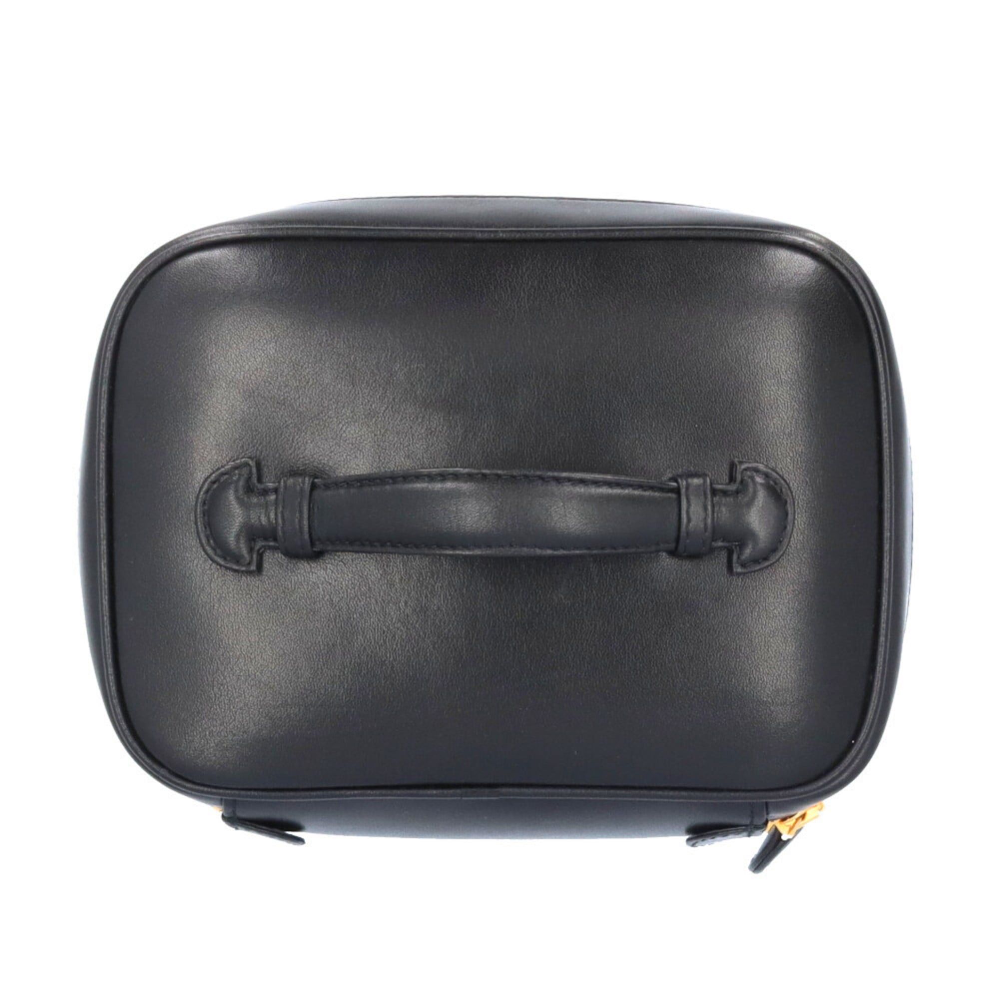 Chanel Pre-owned Chanel Picolore Vanity Bag, Handbag, Leather A01618, Black, Women's Size ONE SIZE - 7 Thumbnail