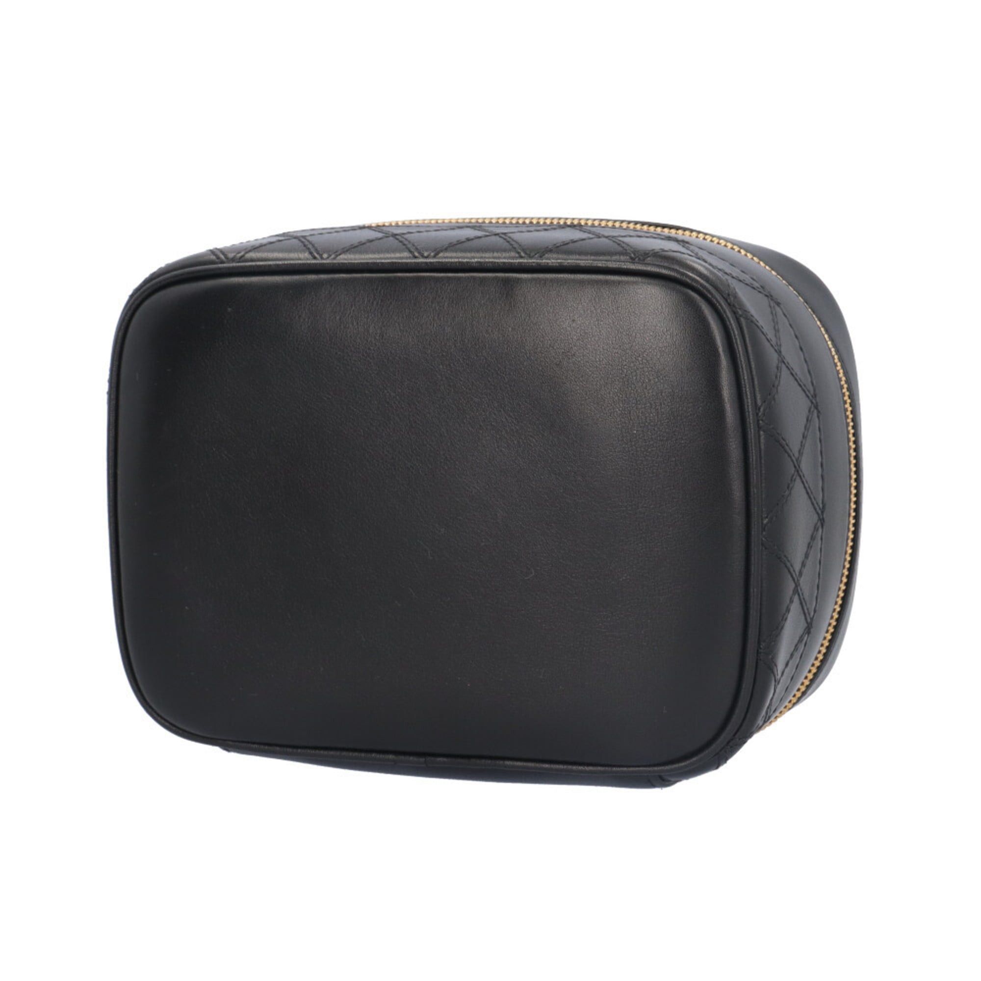 Chanel Pre-owned Chanel Picolore Vanity Bag, Handbag, Leather A01618, Black, Women's Size ONE SIZE - 5 Thumbnail