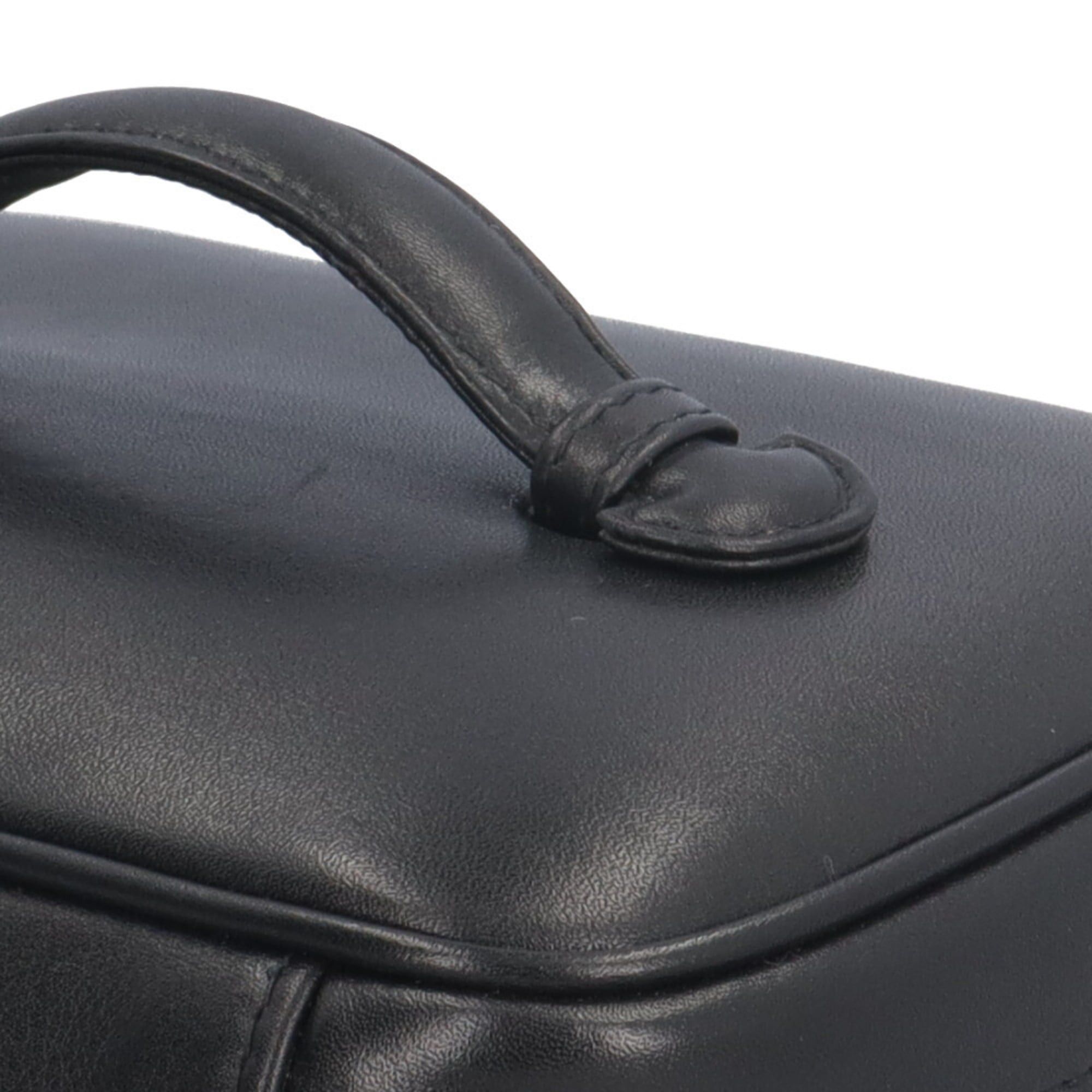 Chanel Pre-owned Chanel Picolore Vanity Bag, Handbag, Leather A01618, Black, Women's Size ONE SIZE - 9 Thumbnail