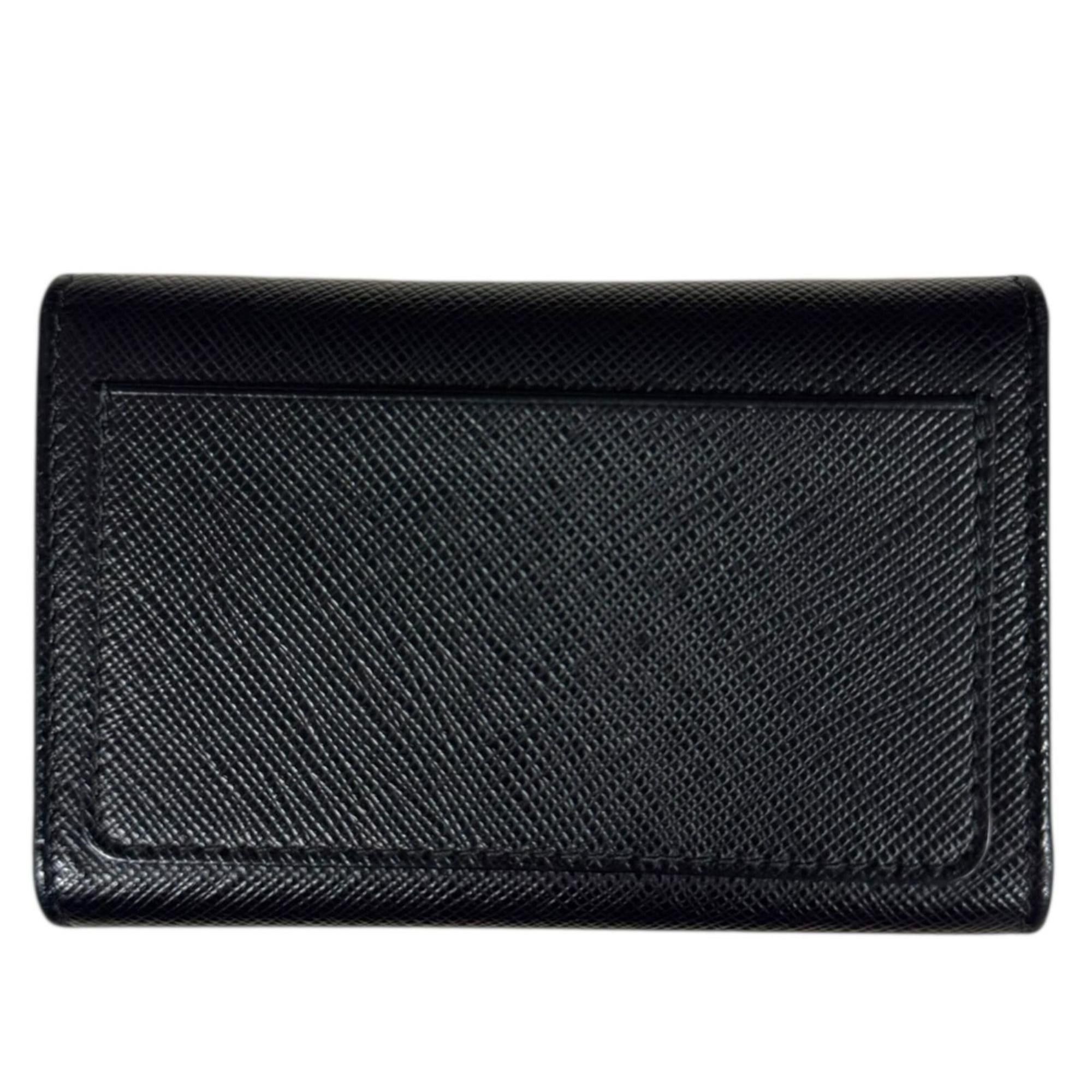 Prada Pre-owned Prada Saffiano Leather Key Case, 2PG002, Men's/Women's Size ONE SIZE - 2 Thumbnail