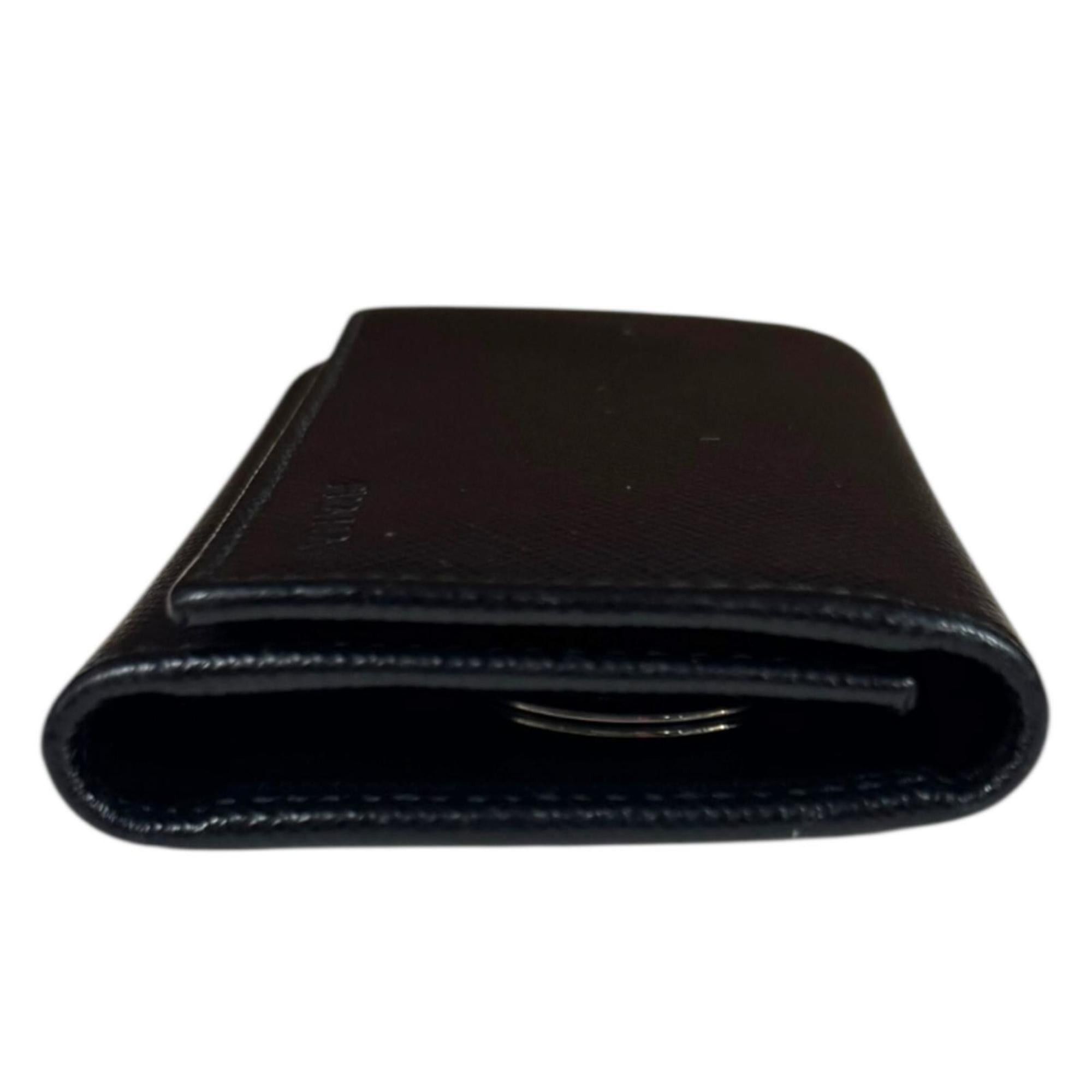 Prada Pre-owned Prada Saffiano Leather Key Case, 2PG002, Men's/Women's Size ONE SIZE - 4 Thumbnail