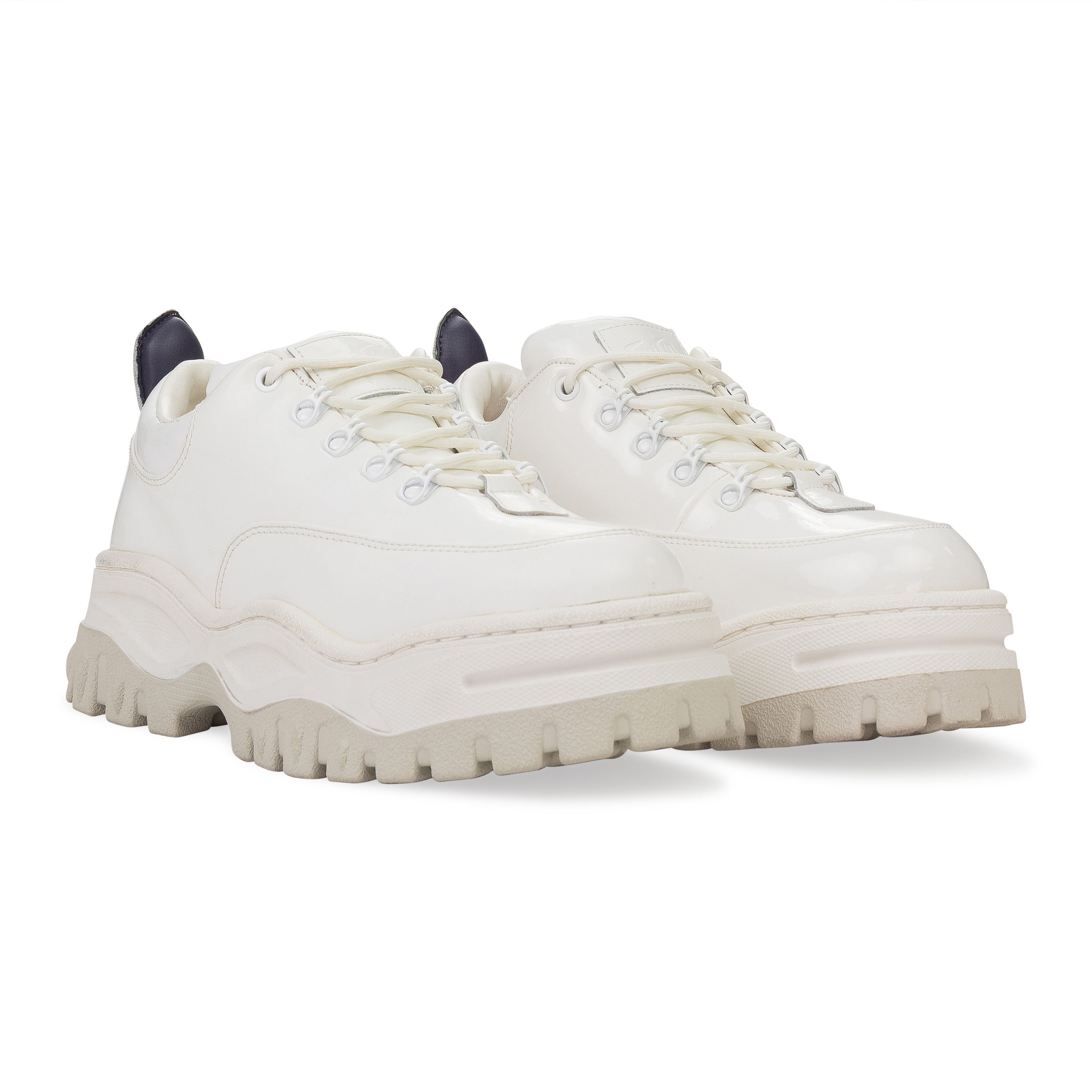 ANGEL PATENT LIGHT ICE SNEAKERS Size 40