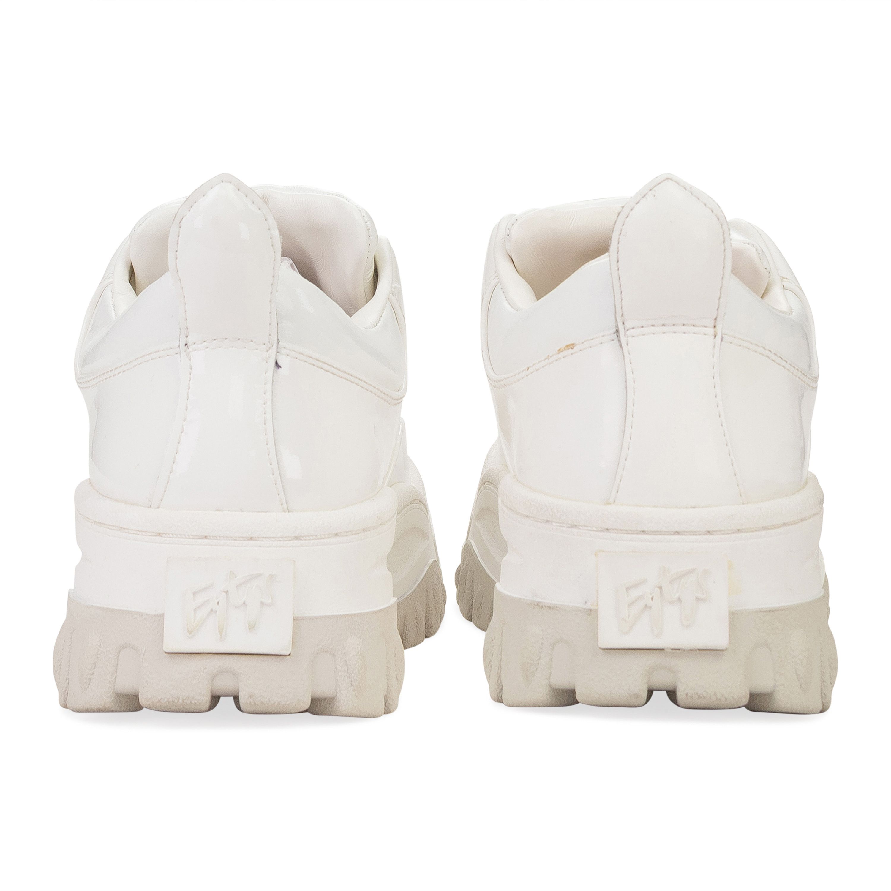 ANGEL PATENT LIGHT ICE SNEAKERS Size 40