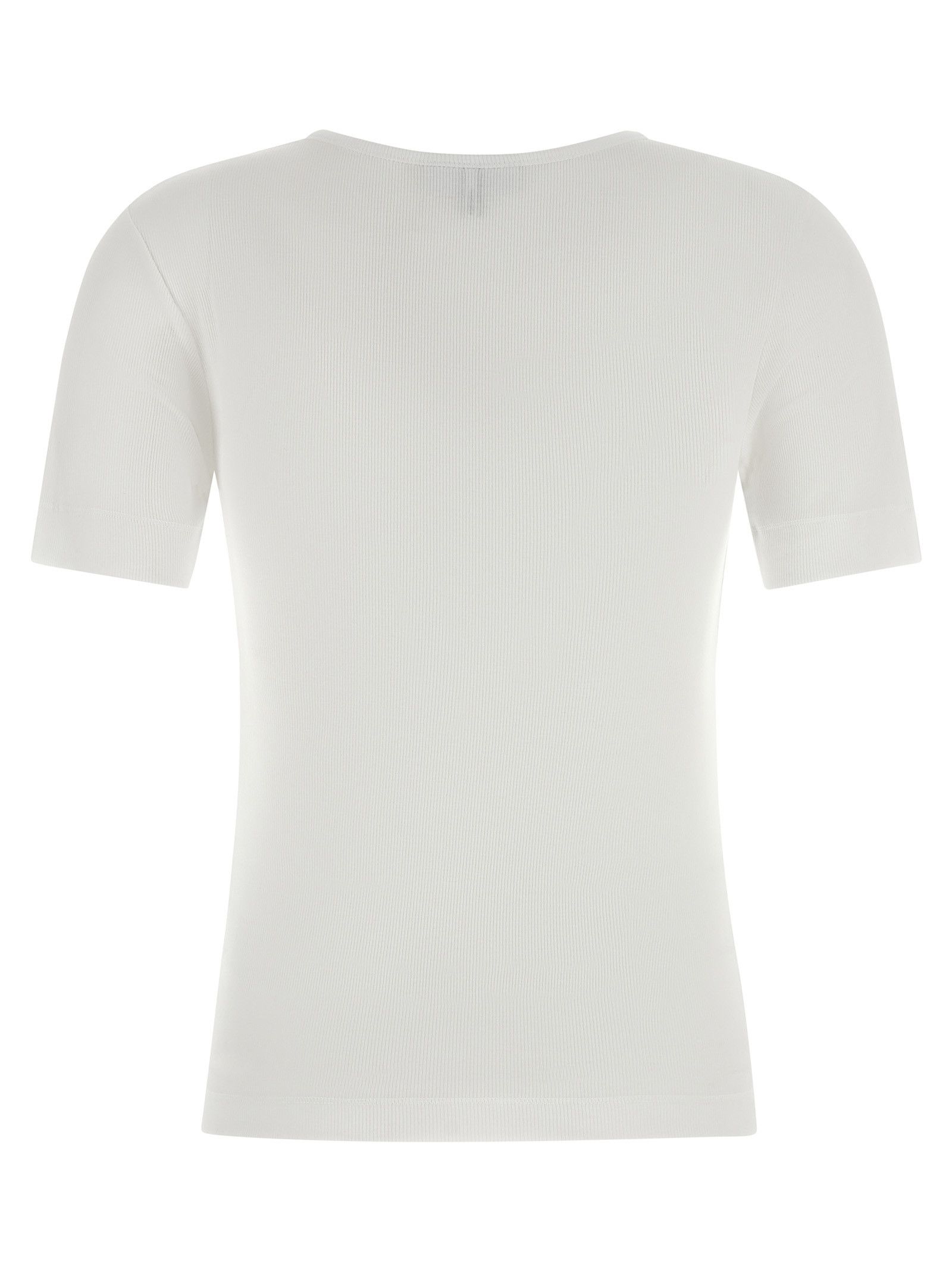 Ganni Logo Embroidery T-Shirt Size S / US 4 / IT 40 - 2 Thumbnail