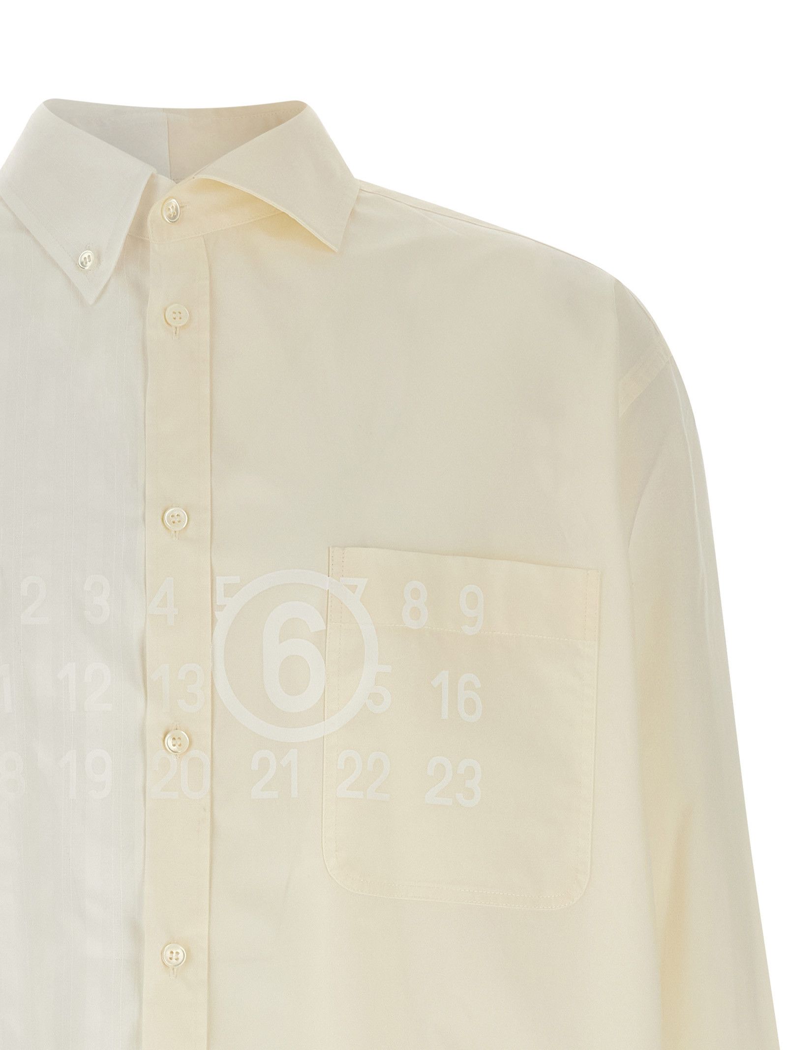 Maison Margiela 'Numeric Signature Mm6' Shirt Size US M / EU 48-50 / 2 - 3 Thumbnail