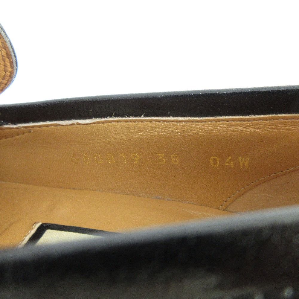Gucci Gucci Gucci Webline Leather Loafer Pumps Leather Shoes 660819 DUTY FREE for USA Size ONE SIZE - 6 Thumbnail