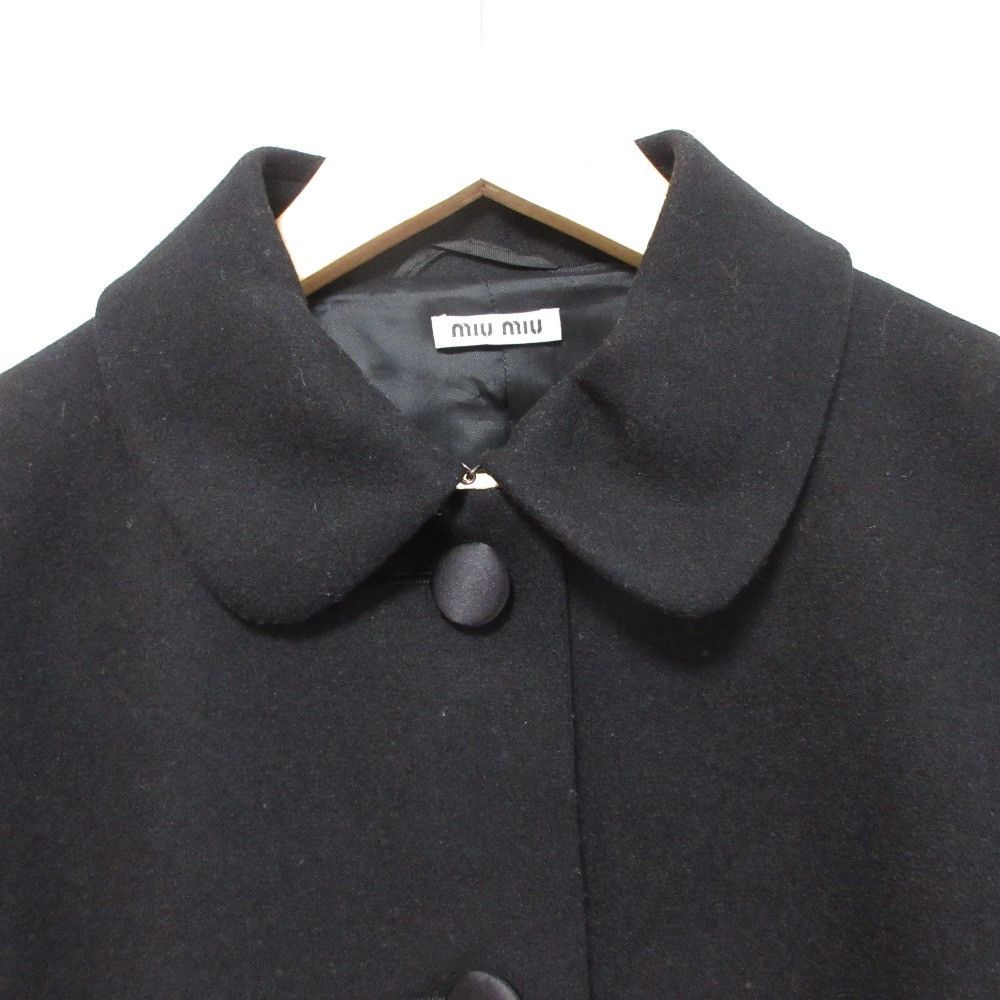 Miu Miu Miu Miu Miu Miu Wool Coat Cotton Outerwear MS668 DUTY FREE for USA Size ONE SIZE - 4 Thumbnail