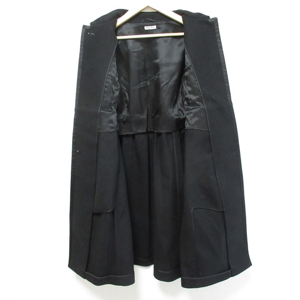 Miu Miu Miu Miu Miu Miu Wool Coat Cotton Outerwear MS668 DUTY FREE for USA Size ONE SIZE - 3 Thumbnail