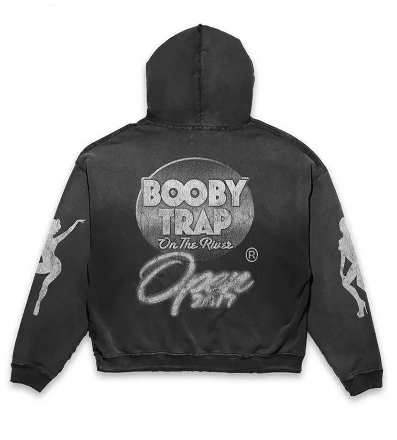 TRIPLE SEVENS Trap Logo Hoodie Black Size US XL / EU 56 / 4 - 2 Thumbnail