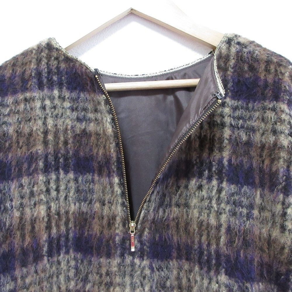 Other Other CLOTH＆CROSS BALLI Alpaca Blend Check Pullover Others Tops DUTY FREE for USA Size ONE SIZE - 6 Thumbnail