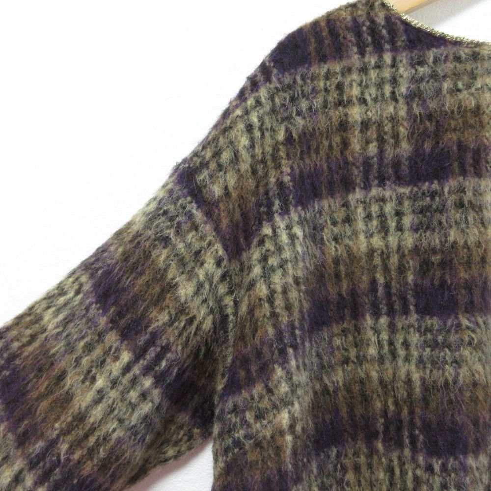 Other Other CLOTH＆CROSS BALLI Alpaca Blend Check Pullover Others Tops DUTY FREE for USA Size ONE SIZE - 4 Thumbnail