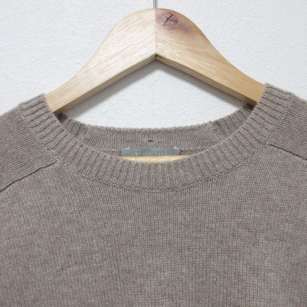 Theory Theory theory luxe Cashmere Crew Neck Knit Others Tops DUTY FREE for USA Size ONE SIZE - 3 Thumbnail