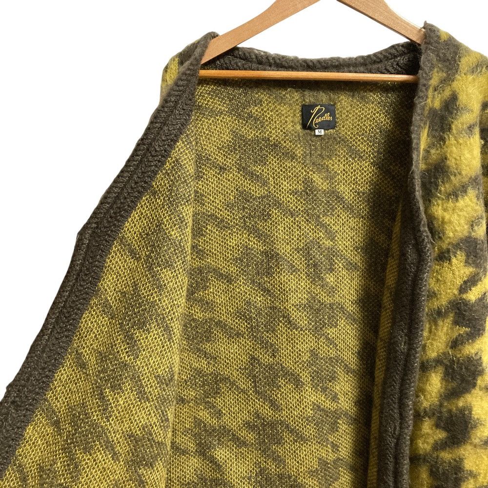 Other Other Needles Big Houndstooth Mohair Cardigan Others Tops J0399 DUTY FREE for USA Size ONE SIZE - 3 Thumbnail