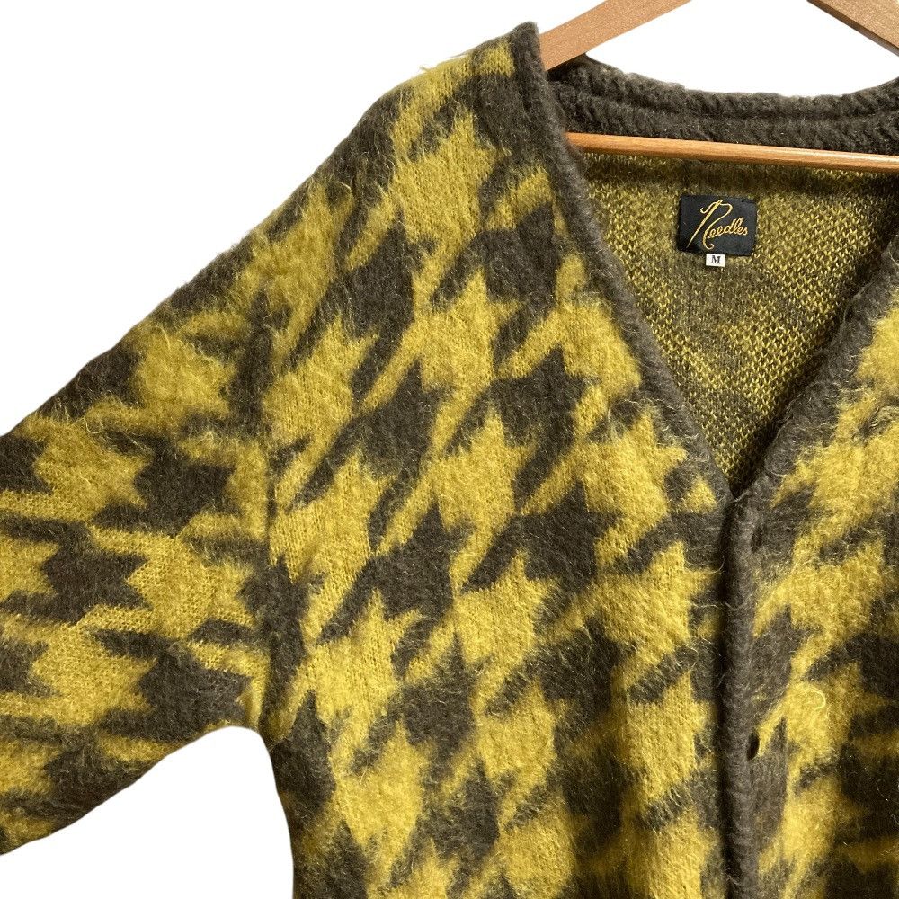 Other Other Needles Big Houndstooth Mohair Cardigan Others Tops J0399 DUTY FREE for USA Size ONE SIZE - 2 Thumbnail