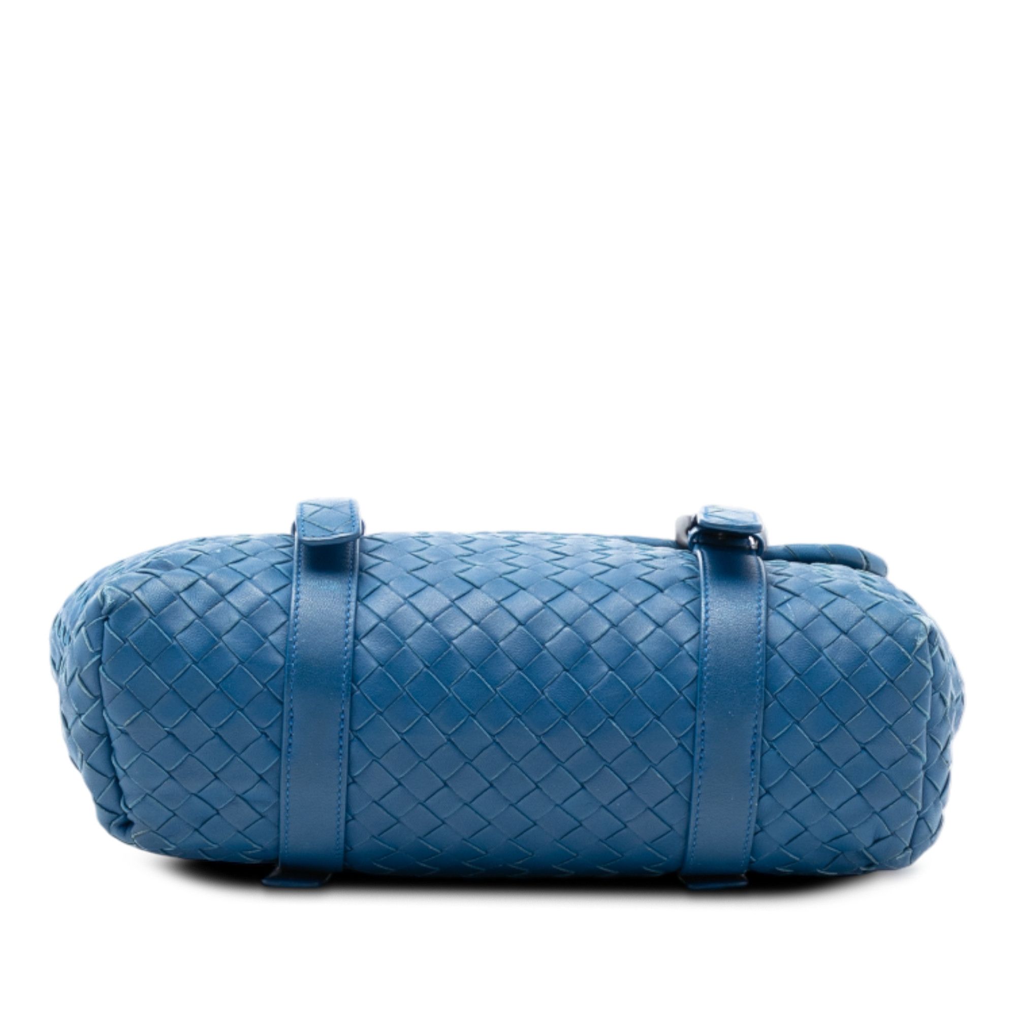 Bottega Veneta Bottega Veneta Nappa Intrecciato Flap Satchel Size ONE SIZE - 3 Thumbnail