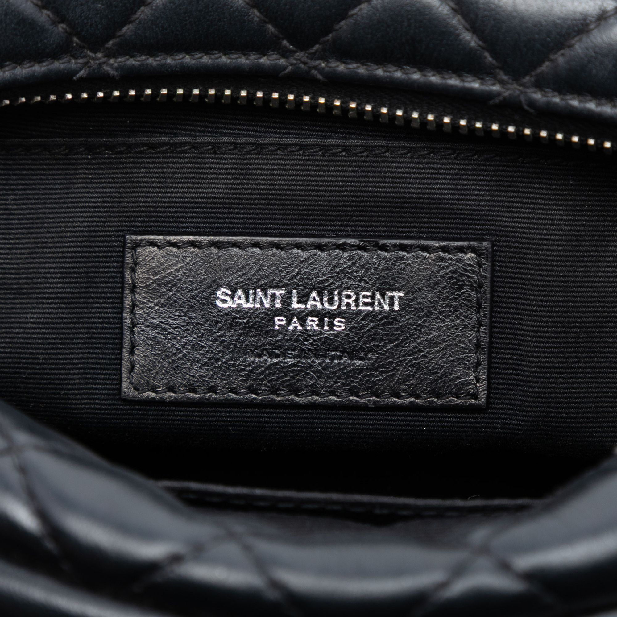 Yves Saint Laurent Yves Saint Laurent Small Matelasse Calfskin LouLou Bowling Bag Size ONE SIZE - 5 Thumbnail