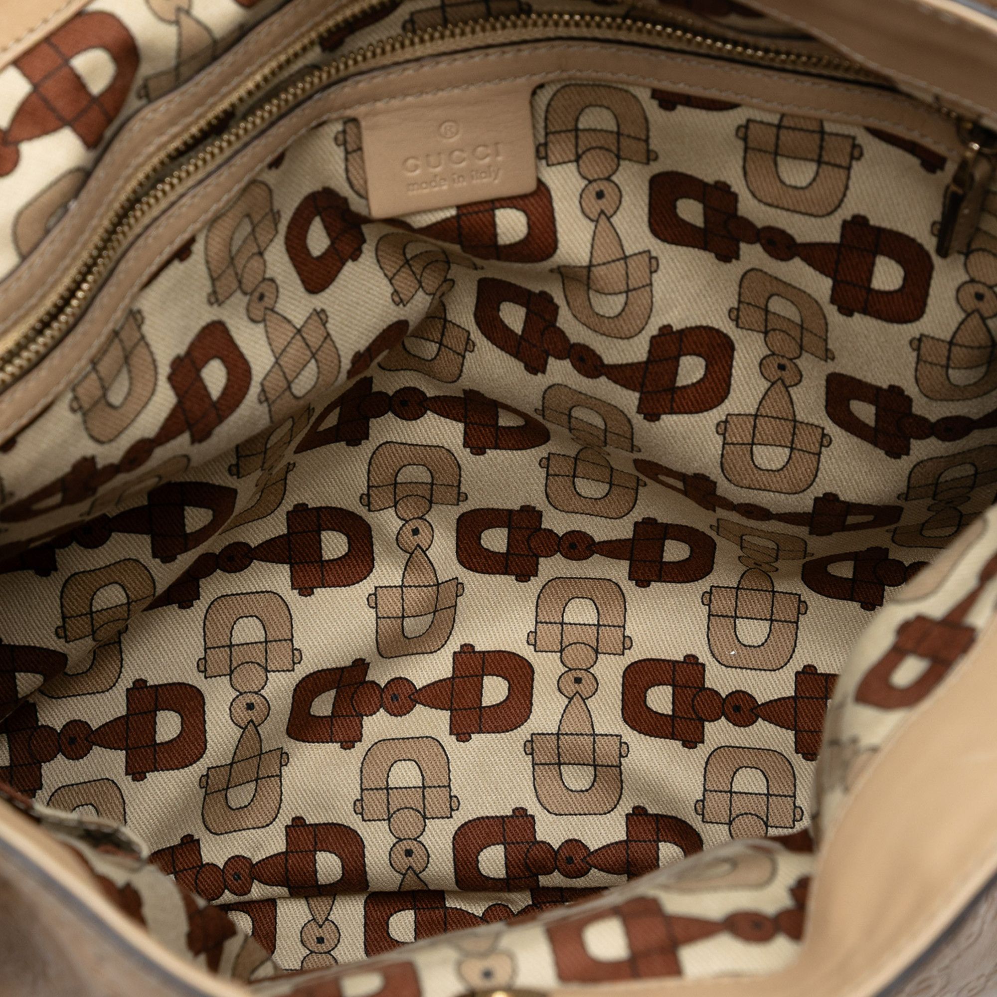 Gucci Gucci Medium Guccissima Web Britt Satchel Size ONE SIZE - 4 Thumbnail