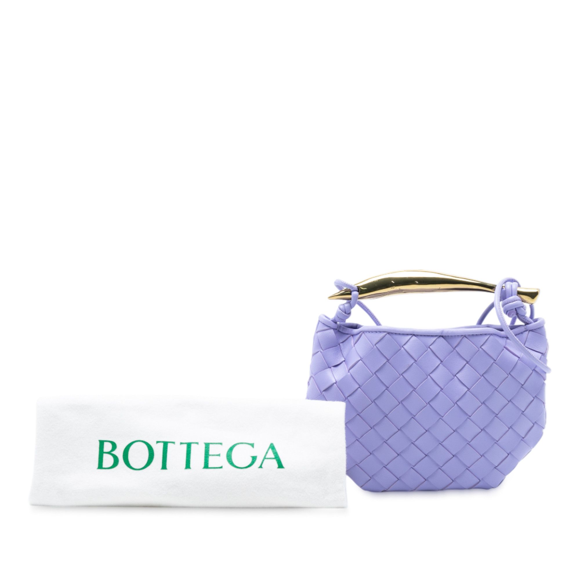 Bottega Veneta Bottega Veneta Baby Lambskin Intrecciato Sardine Size ONE SIZE - 7 Thumbnail