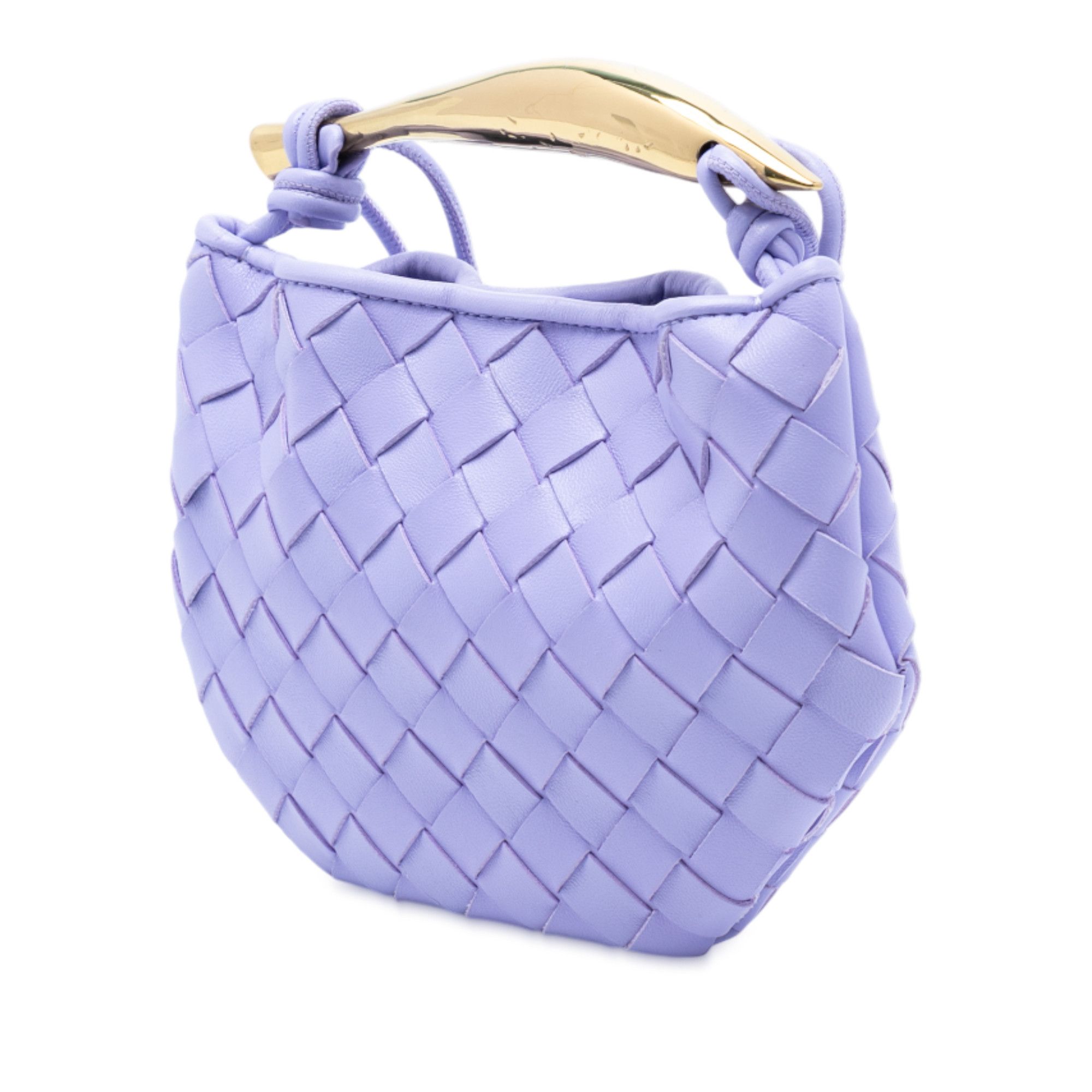 Bottega Veneta Bottega Veneta Baby Lambskin Intrecciato Sardine Size ONE SIZE - 2 Thumbnail