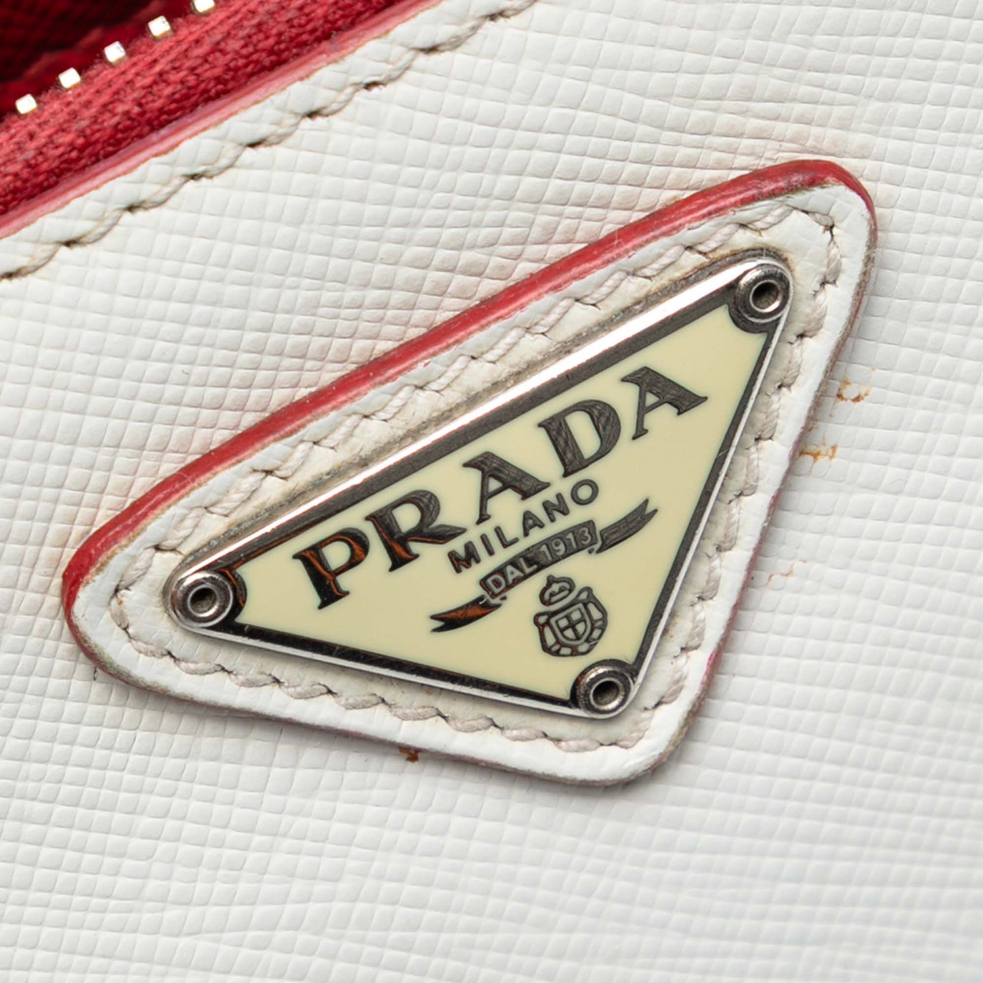 Prada Prada Bicolor Saffiano Lux Crossbody Size ONE SIZE - 5 Thumbnail