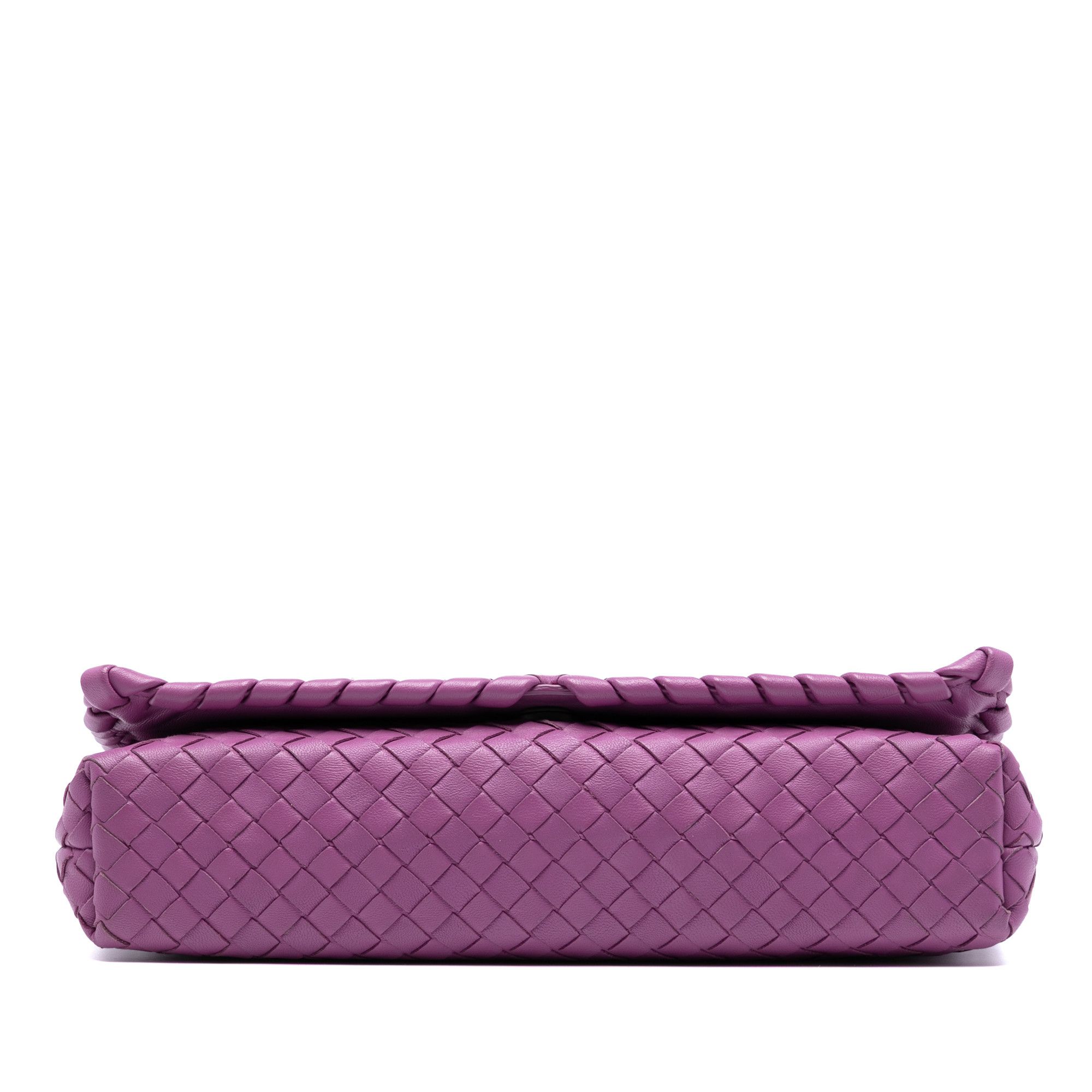 Bottega Veneta Bottega Veneta Nappa Intrecciato Dahlia Clutch Crossbody Size ONE SIZE - 3 Thumbnail