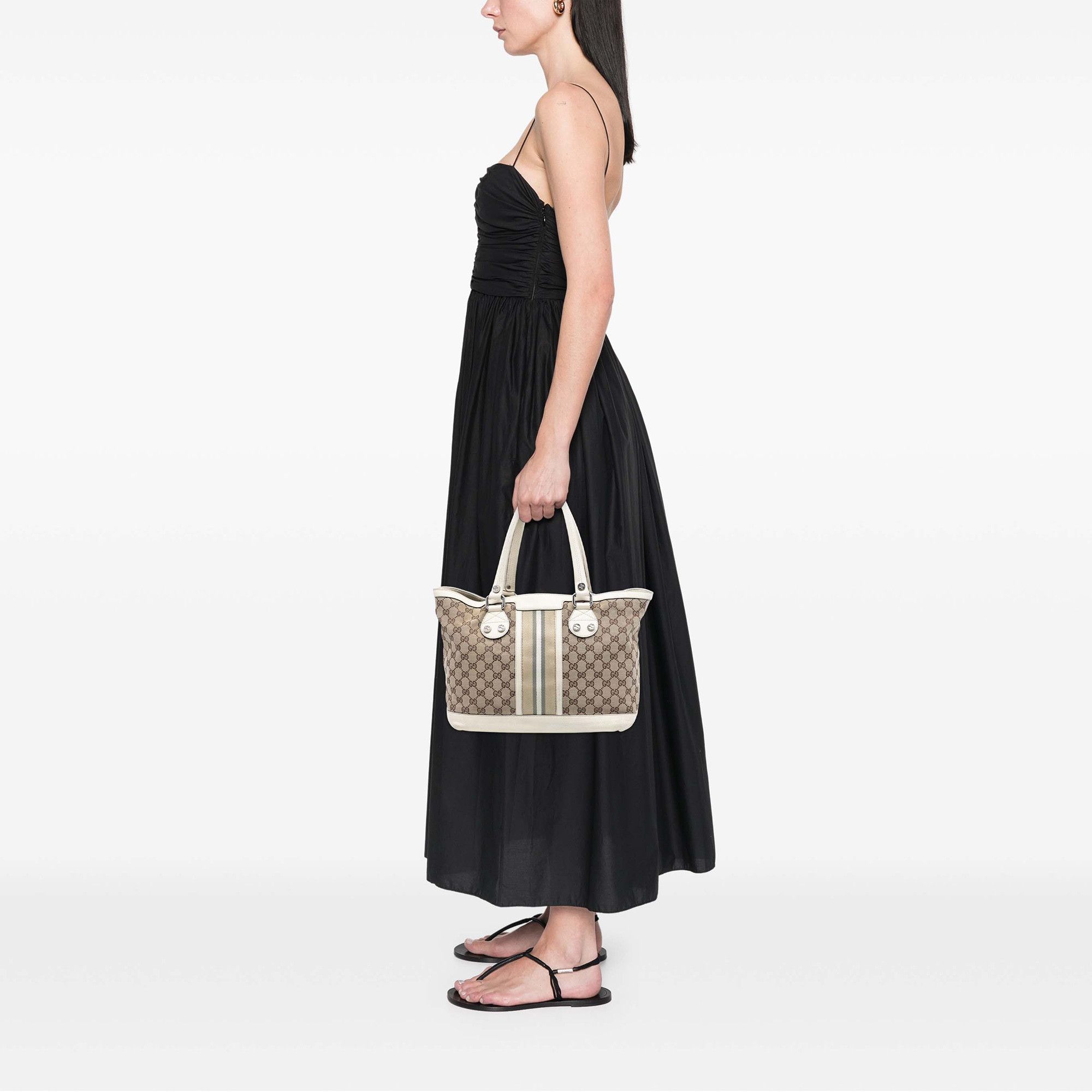 Gucci Gucci GG Canvas Web Sunset Tote Size ONE SIZE - 7 Thumbnail