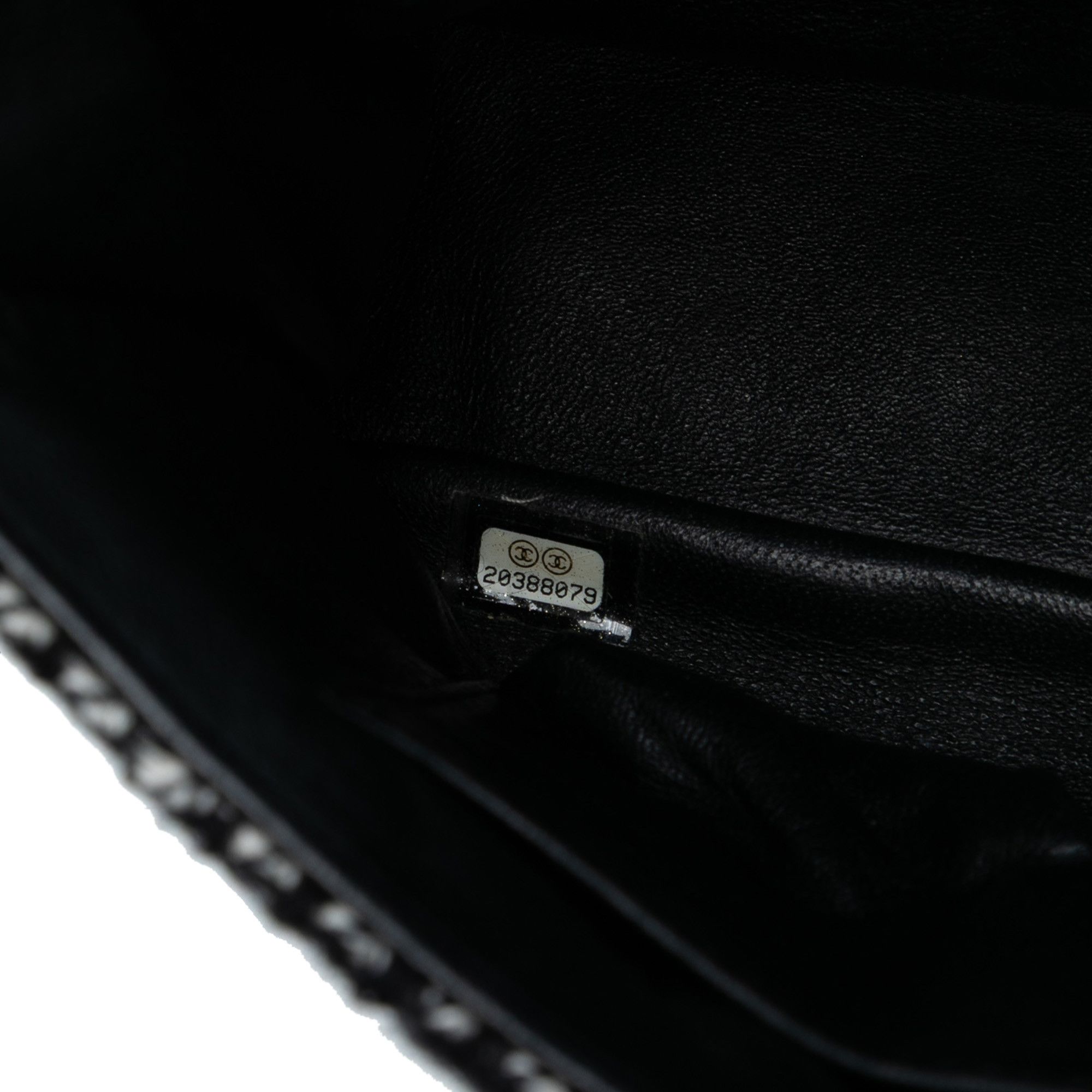 Chanel Chanel Jumbo CC Quilted Jersey and Tweed Chain Flap Size ONE SIZE - 5 Thumbnail