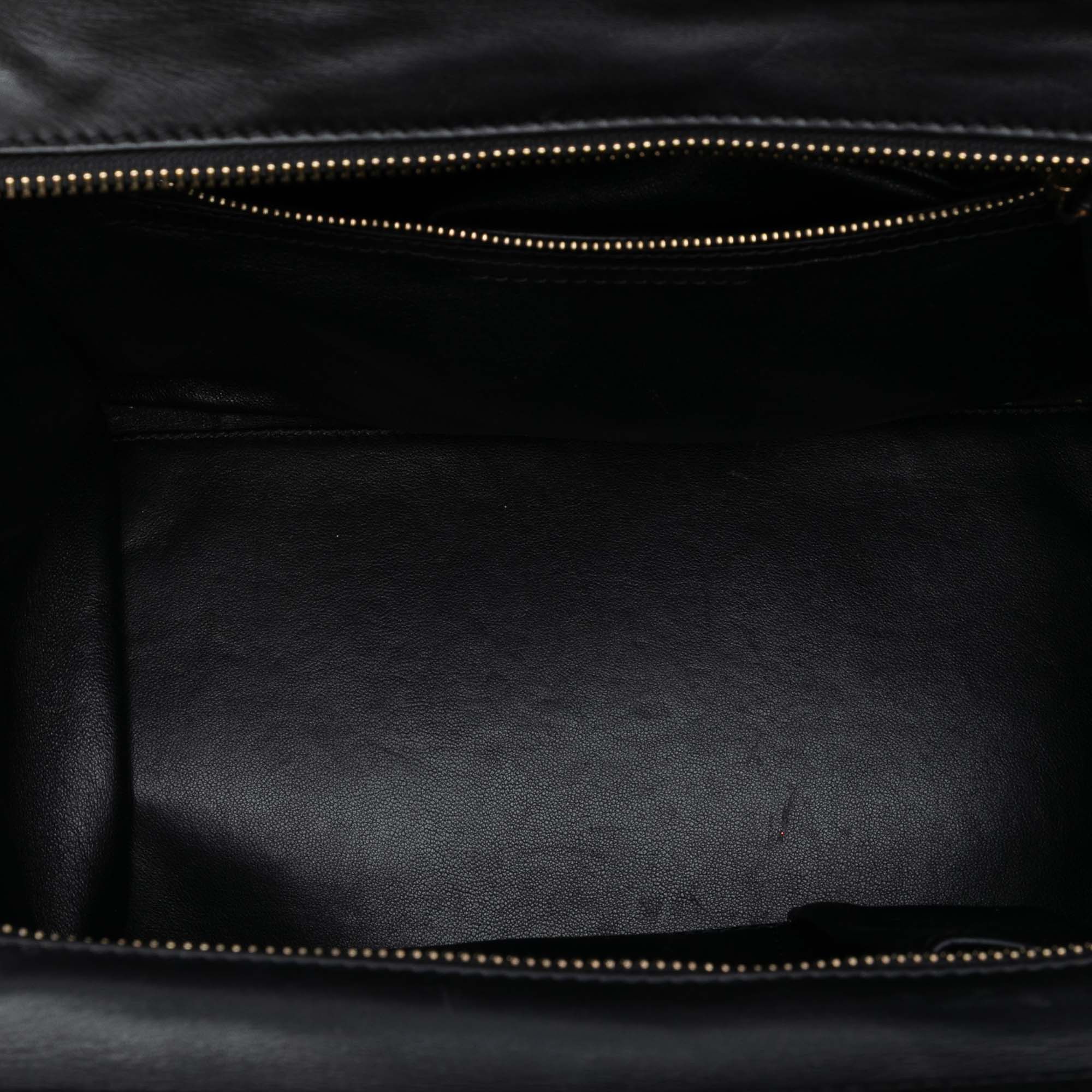 Celine Celine Mini Bicolor Calfskin Luggage Tote Size ONE SIZE - 7 Thumbnail