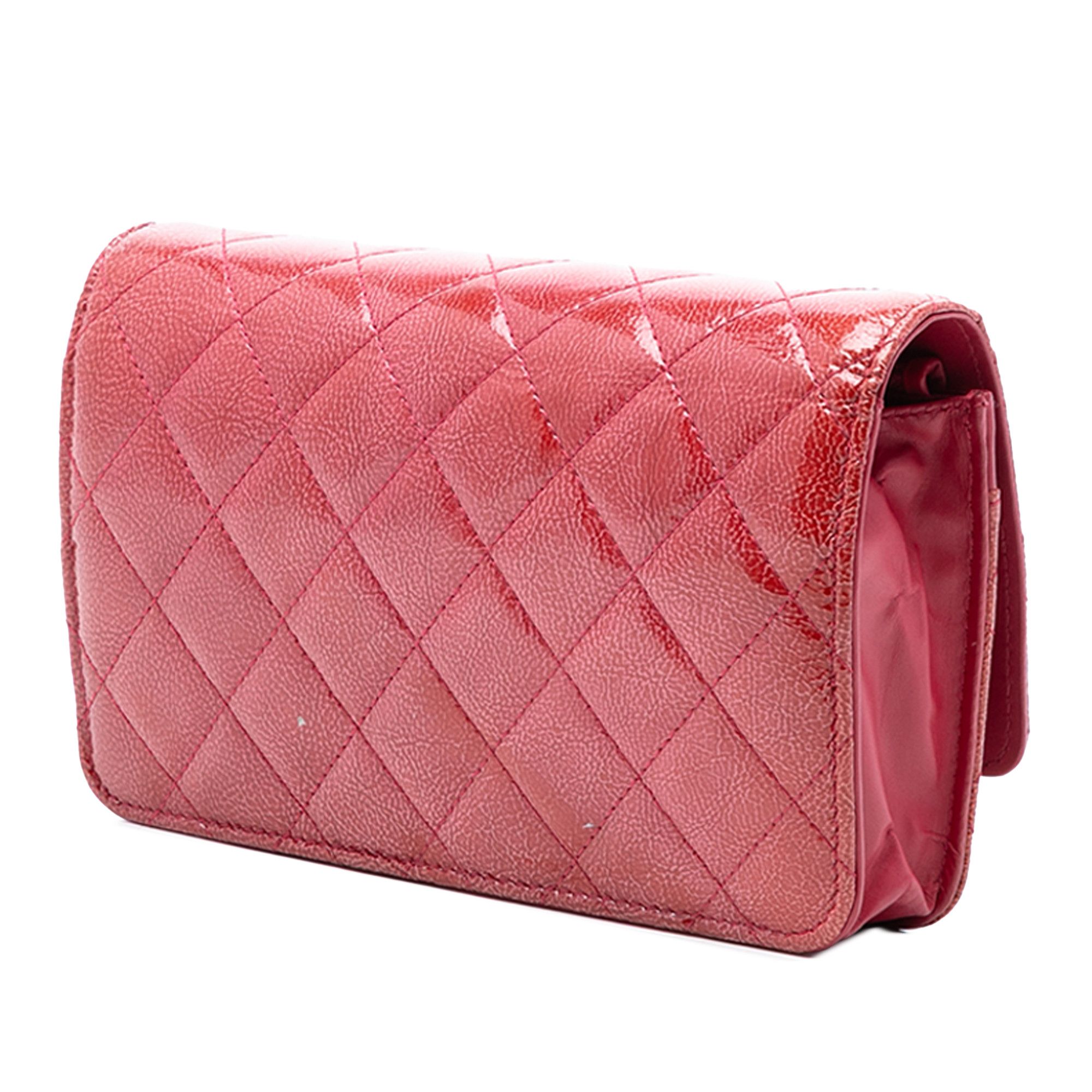 Chanel Chanel Paris Dallas CC Quilted Patent Goatskin Wallet on Chain Size ONE SIZE - 2 Thumbnail