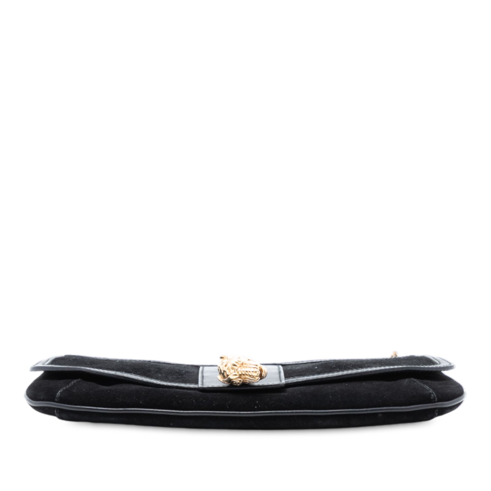 Gucci Gucci Suede Tiger Head Crossbody Size ONE SIZE - 3 Thumbnail