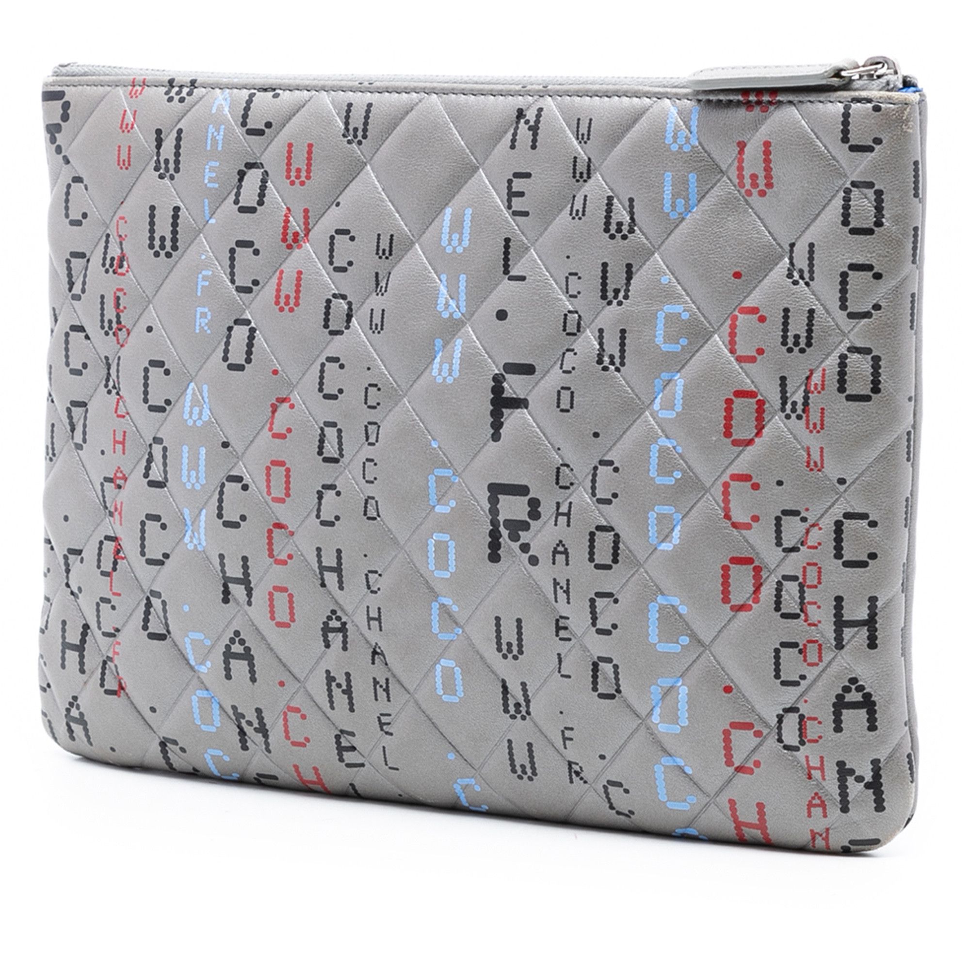 Chanel Chanel Medium Quilted Lambskin Data Center O Case Clutch Size ONE SIZE - 2 Thumbnail