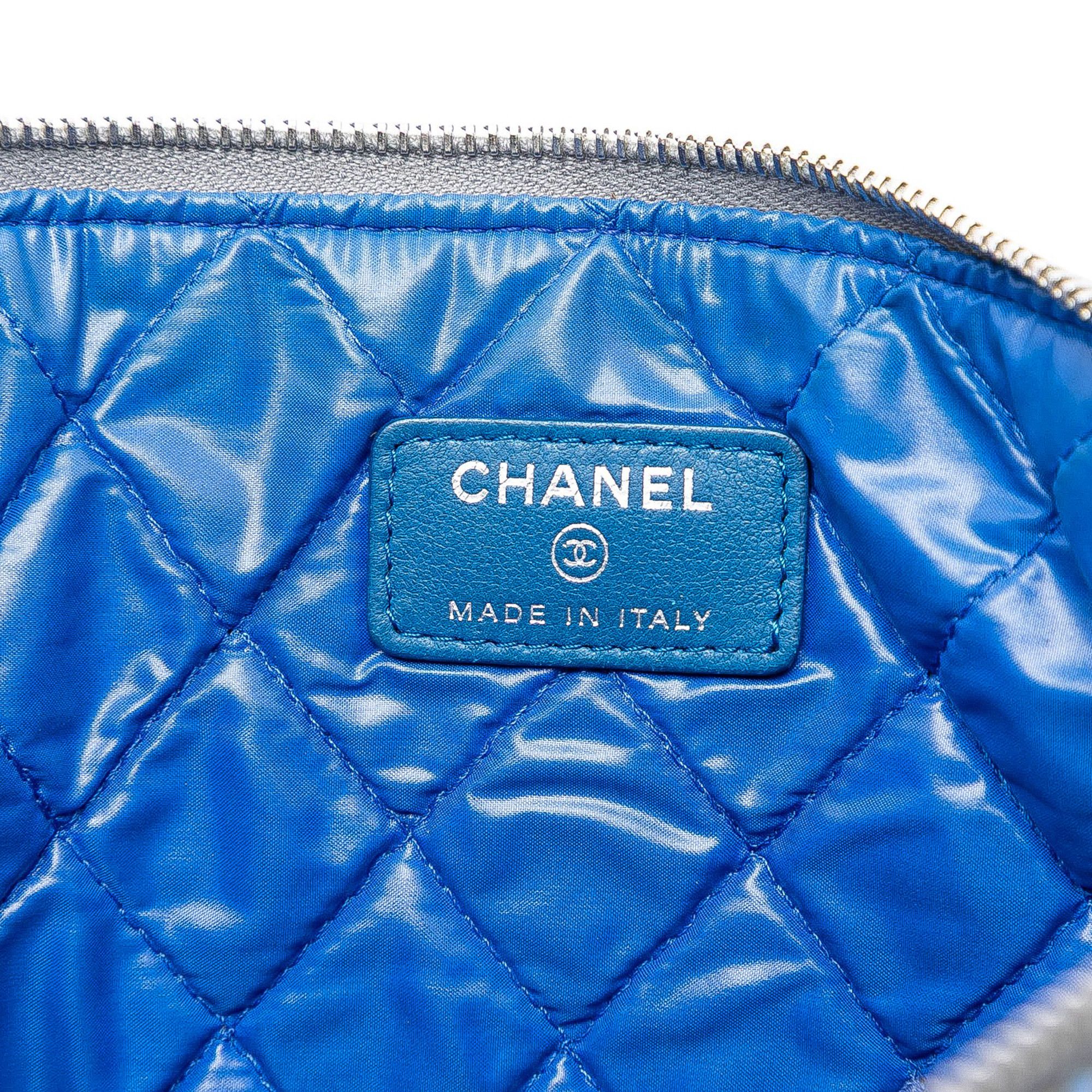 Chanel Chanel Medium Quilted Lambskin Data Center O Case Clutch Size ONE SIZE - 6 Thumbnail