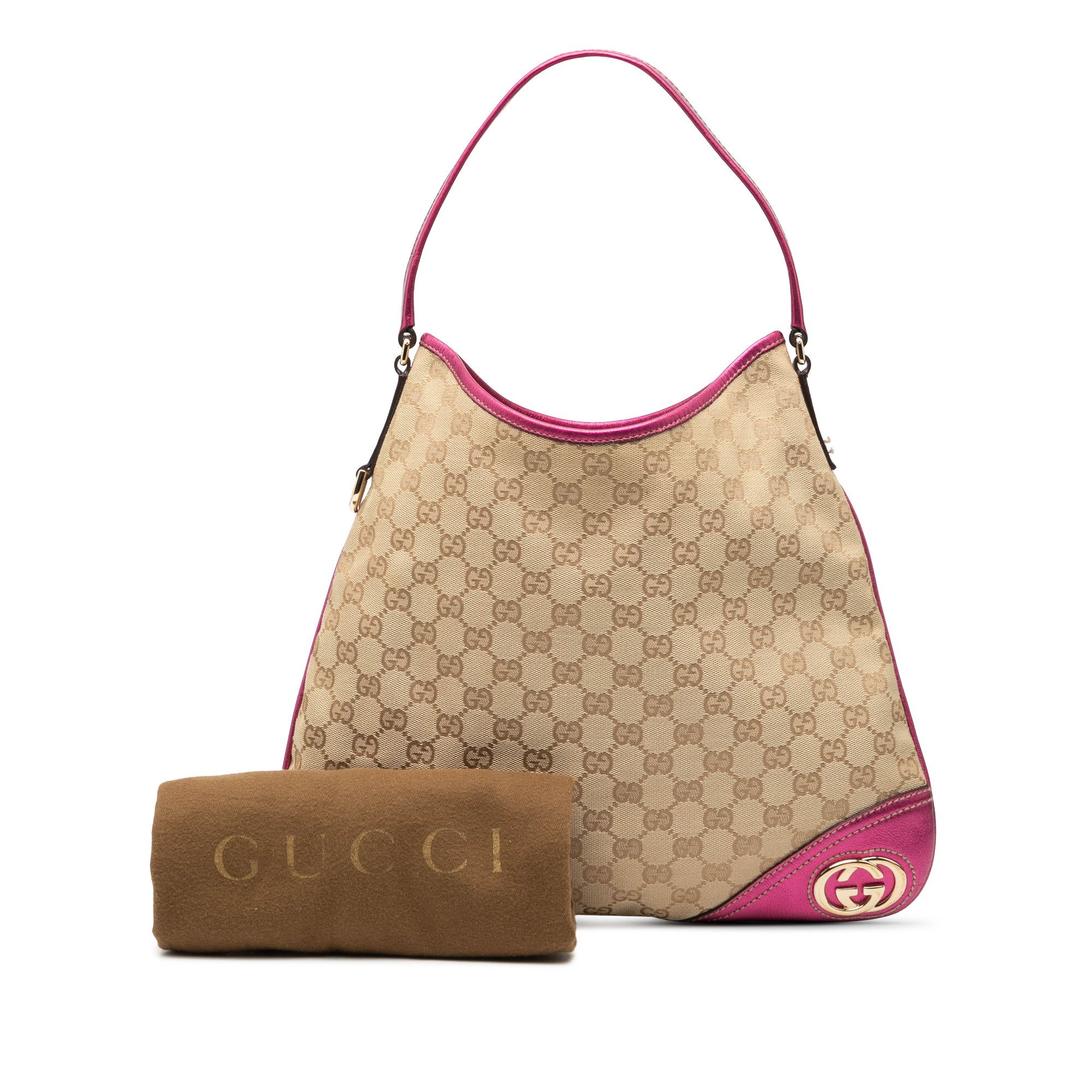 Gucci Gucci GG Canvas New Britt Hobo Size ONE SIZE - 8 Thumbnail