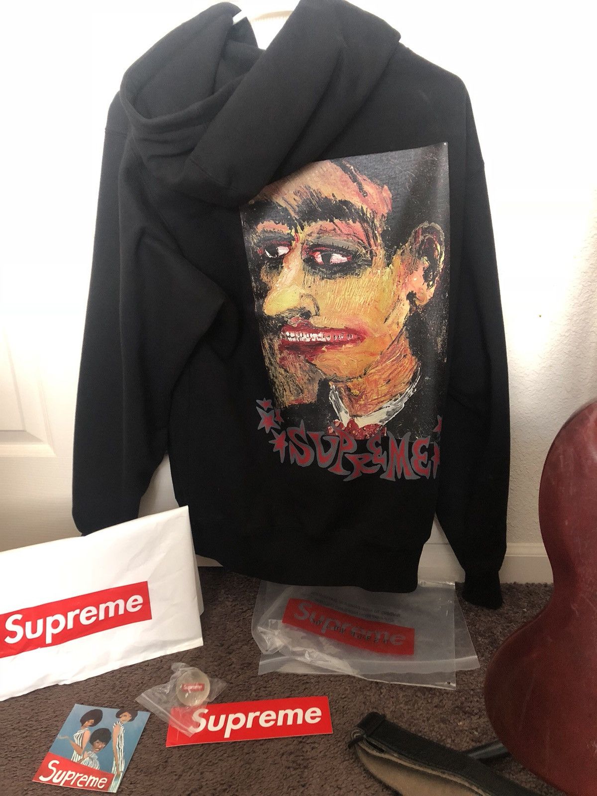 Supreme Supreme X Taboo Portrait Hoodie Grailed