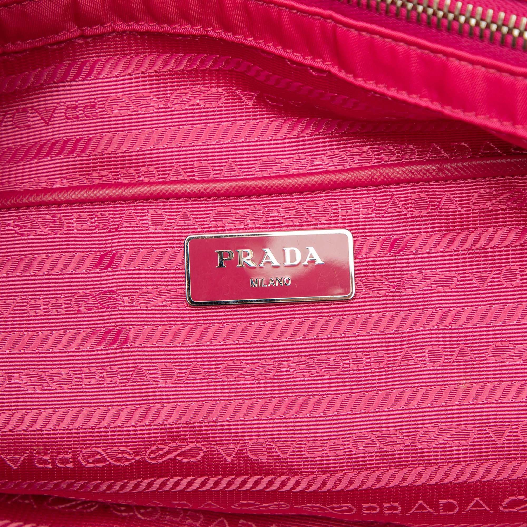 Prada Prada Saffiano Trimmed Tessuto Open Convertible Tote Size ONE SIZE - 5 Thumbnail