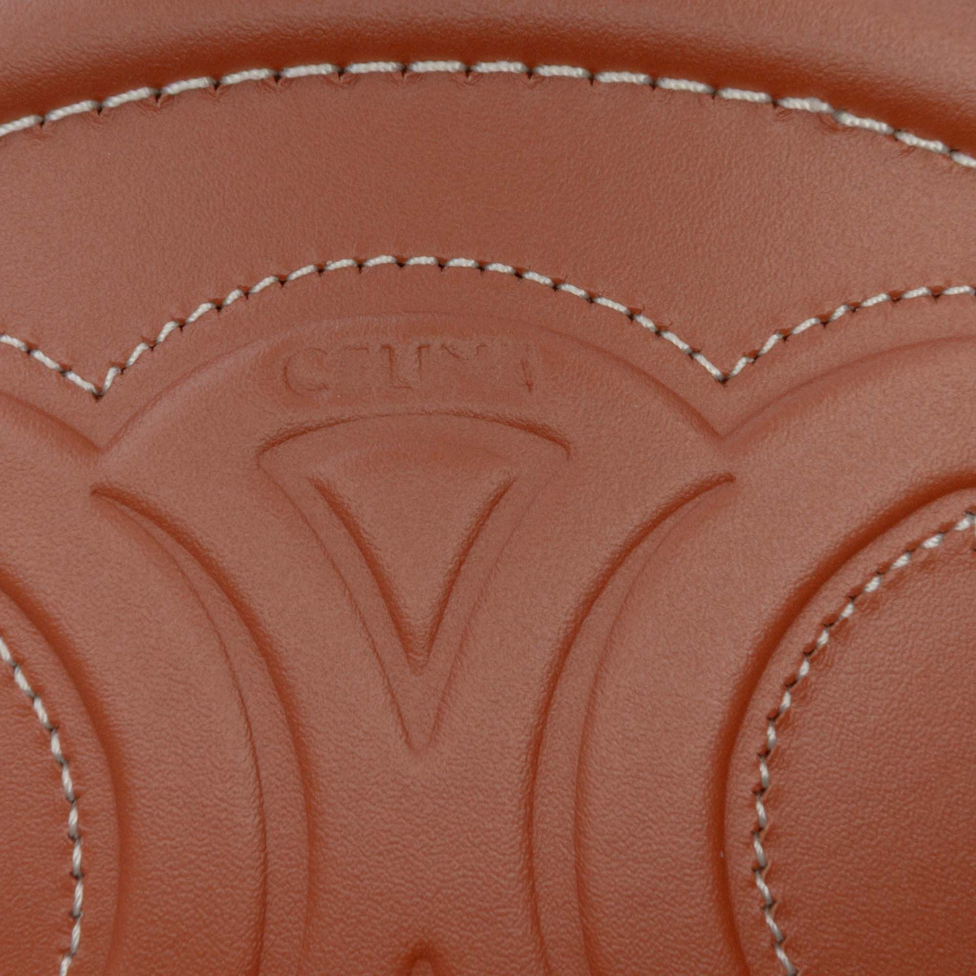 Celine Small Calfskin Cuir Triomphe Oval Crossbody