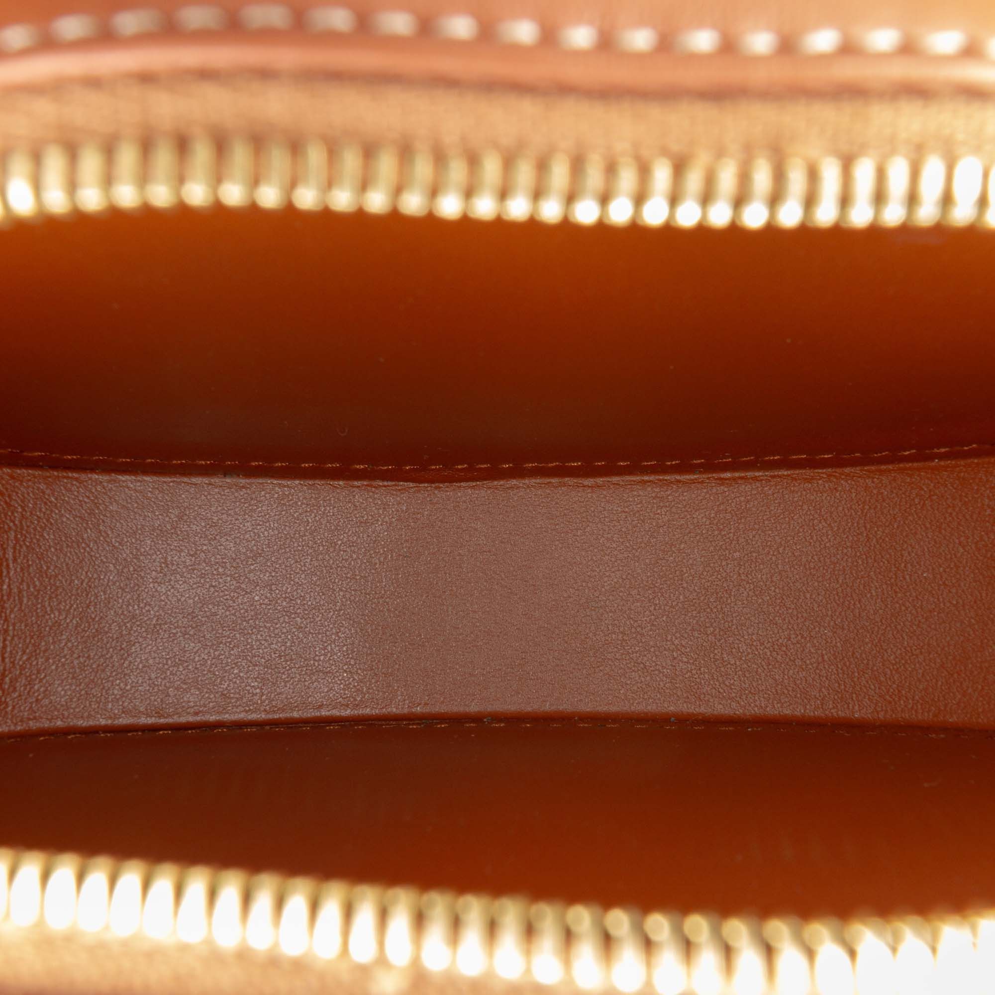 Celine Small Calfskin Cuir Triomphe Oval Crossbody